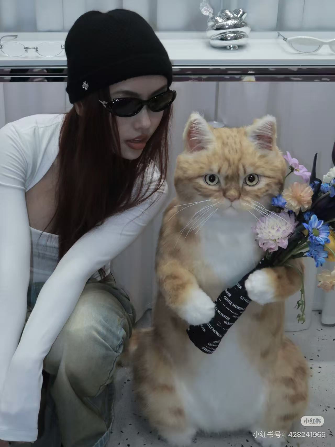 GENTLE MONSTE*🐼🐼🐼MODEL：ORA🐼🐼🐼SIZE:55口19-138🐼🐼