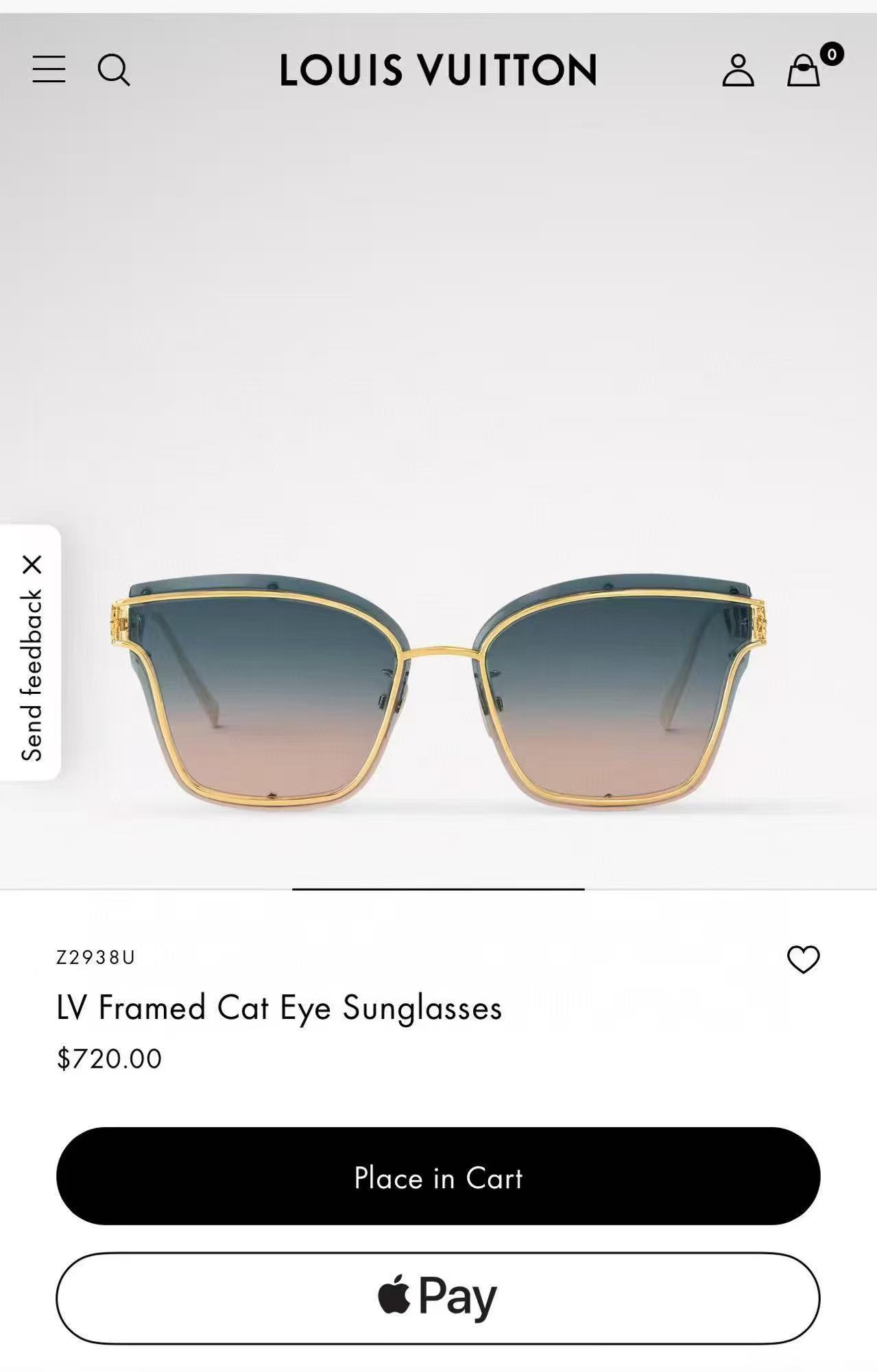 LOUIS VUITTO*✨✨✨MODEL：Z2938U✨✨✨ SIZE：62口15-145✨✨✨