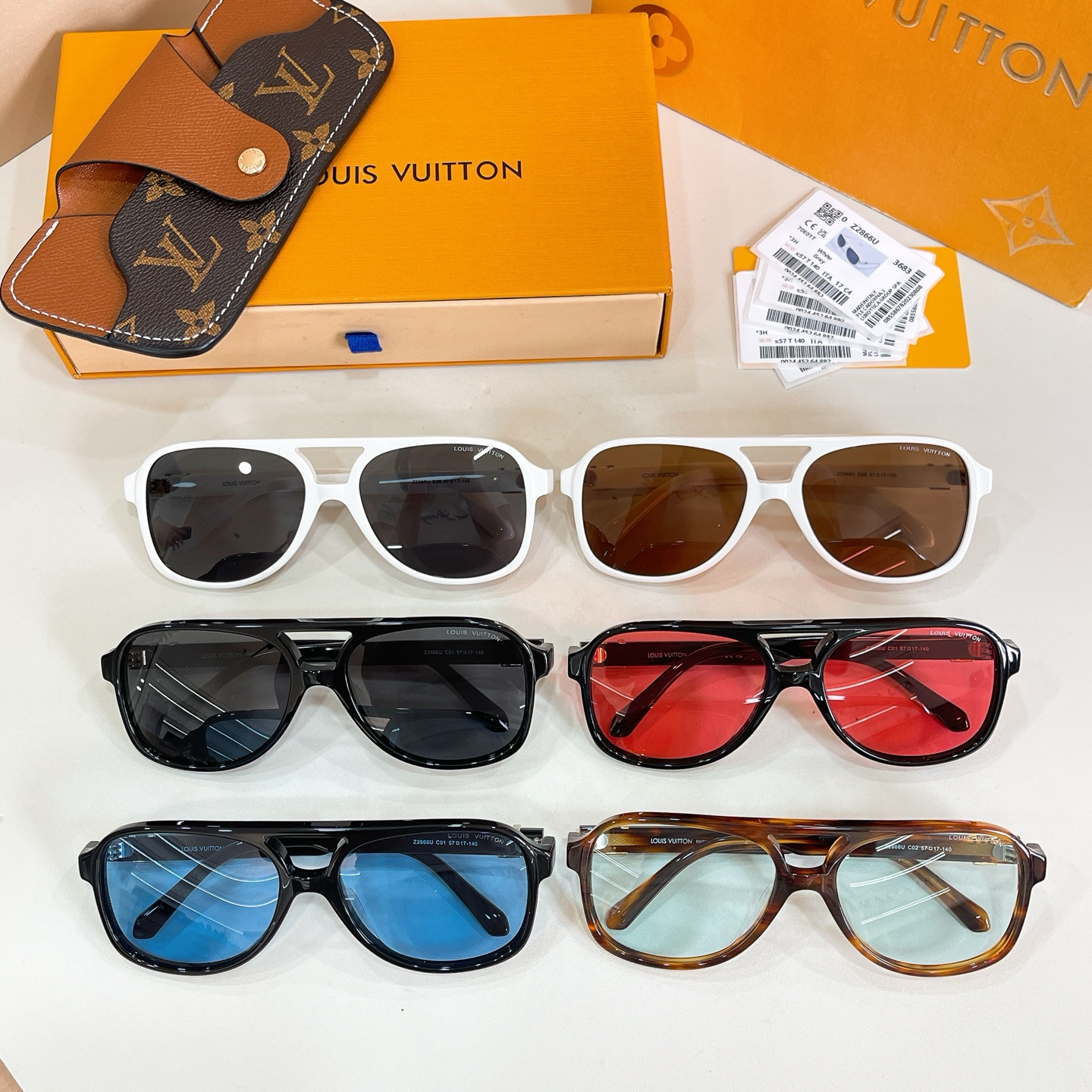 LOUIS VUITTO*✨✨✨MODEL：Z2866U✨✨✨ SIZE：57口17-140✨✨✨