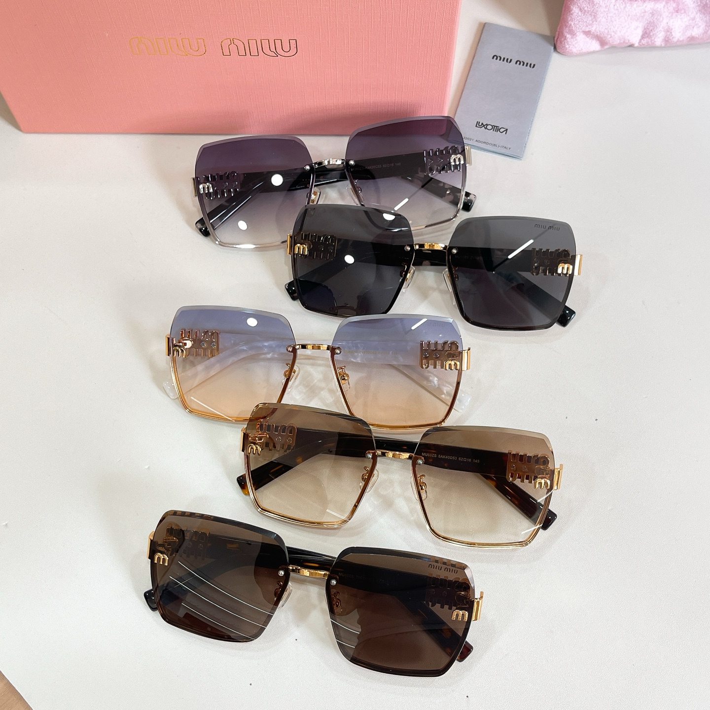 MIU M*🎀🎀🎀MODEL:MU60ZS🎀🎀🎀SIZE：62口16-145🎀🎀🎀