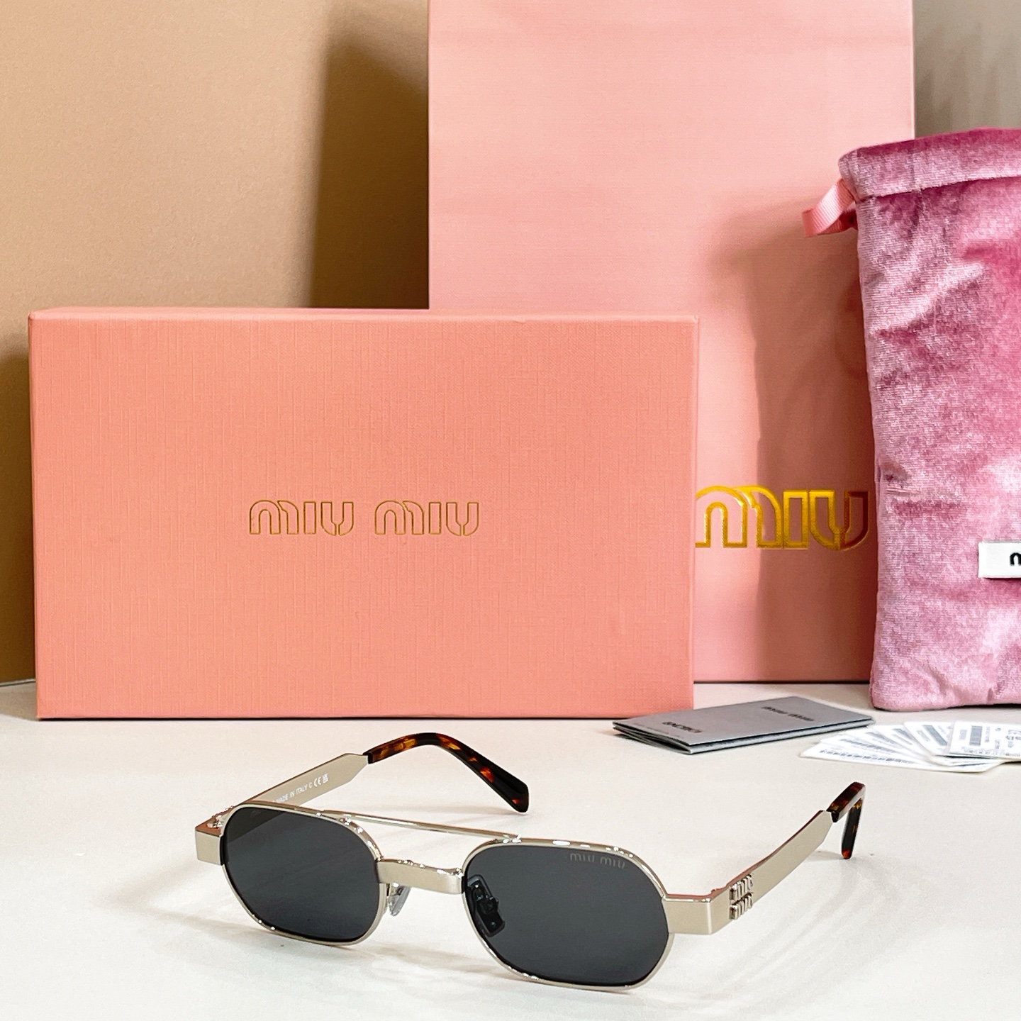 MIU M*🎀🎀🎀MODEL:MU B52S🎀🎀🎀SIZE：49口22-140🎀🎀🎀