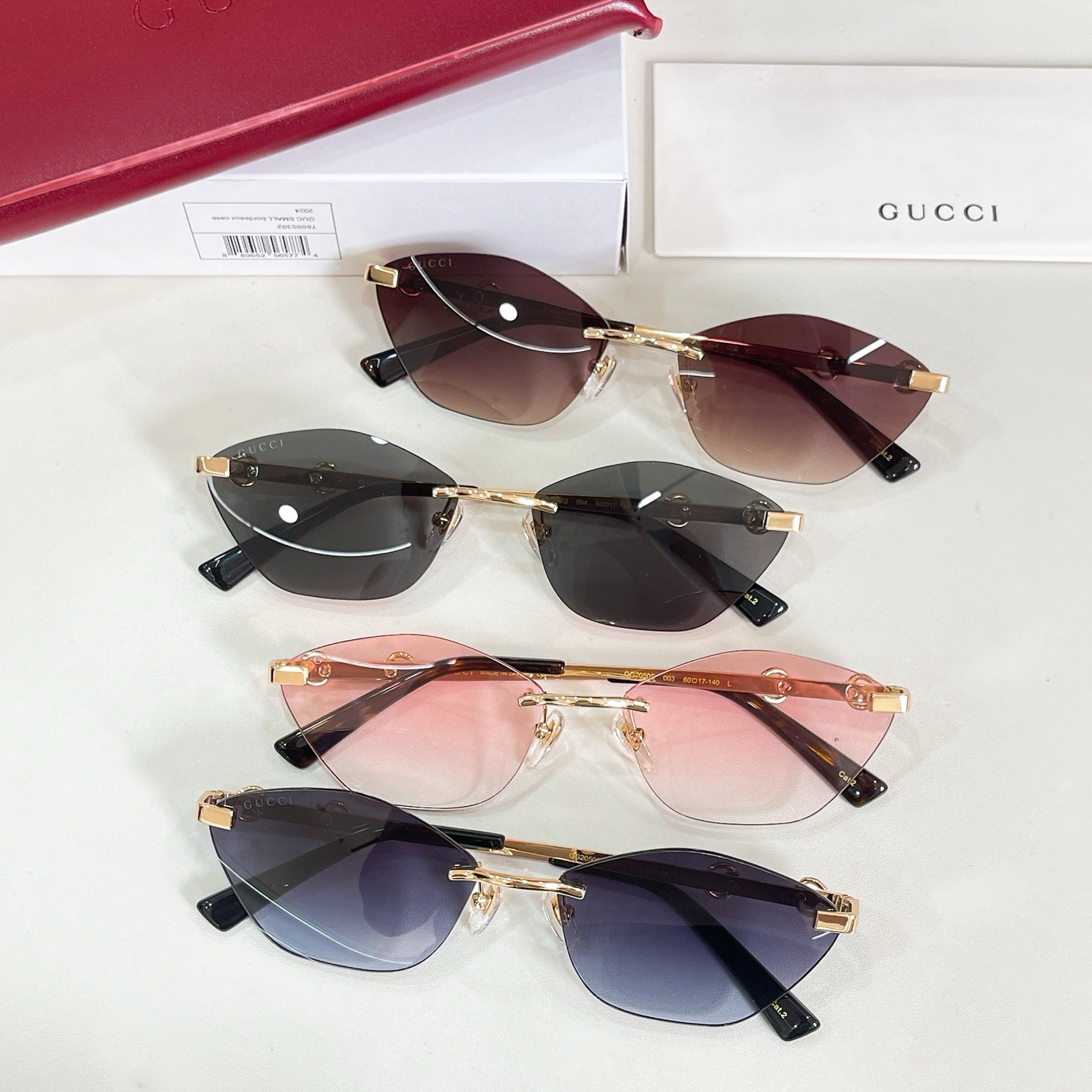 GUCC*✨✨MODEL：GG2050S✨✨✨ SIZE：60口17-140✨✨ ✨