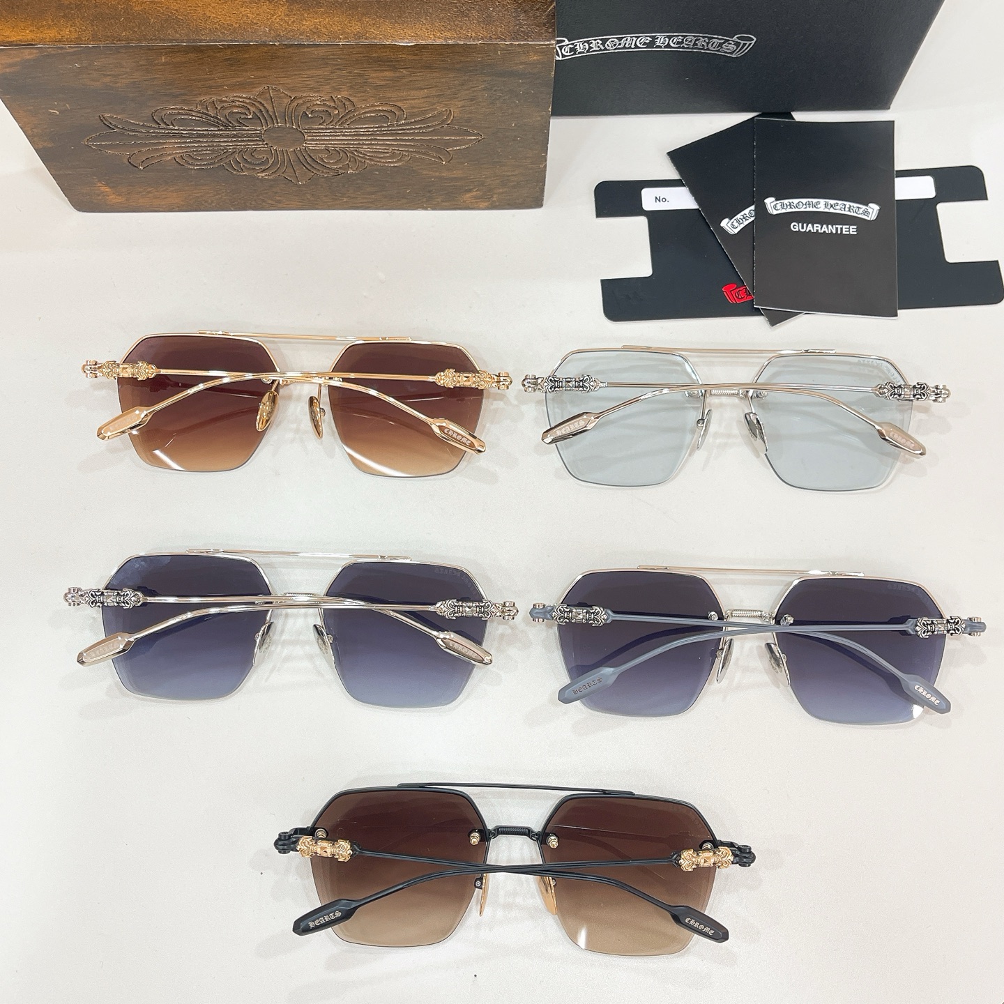 Chrome Heart*⚜️⚜️⚜️MODEL: FLUID⚜️⚜️⚜️SIZE：58口18-147⚜