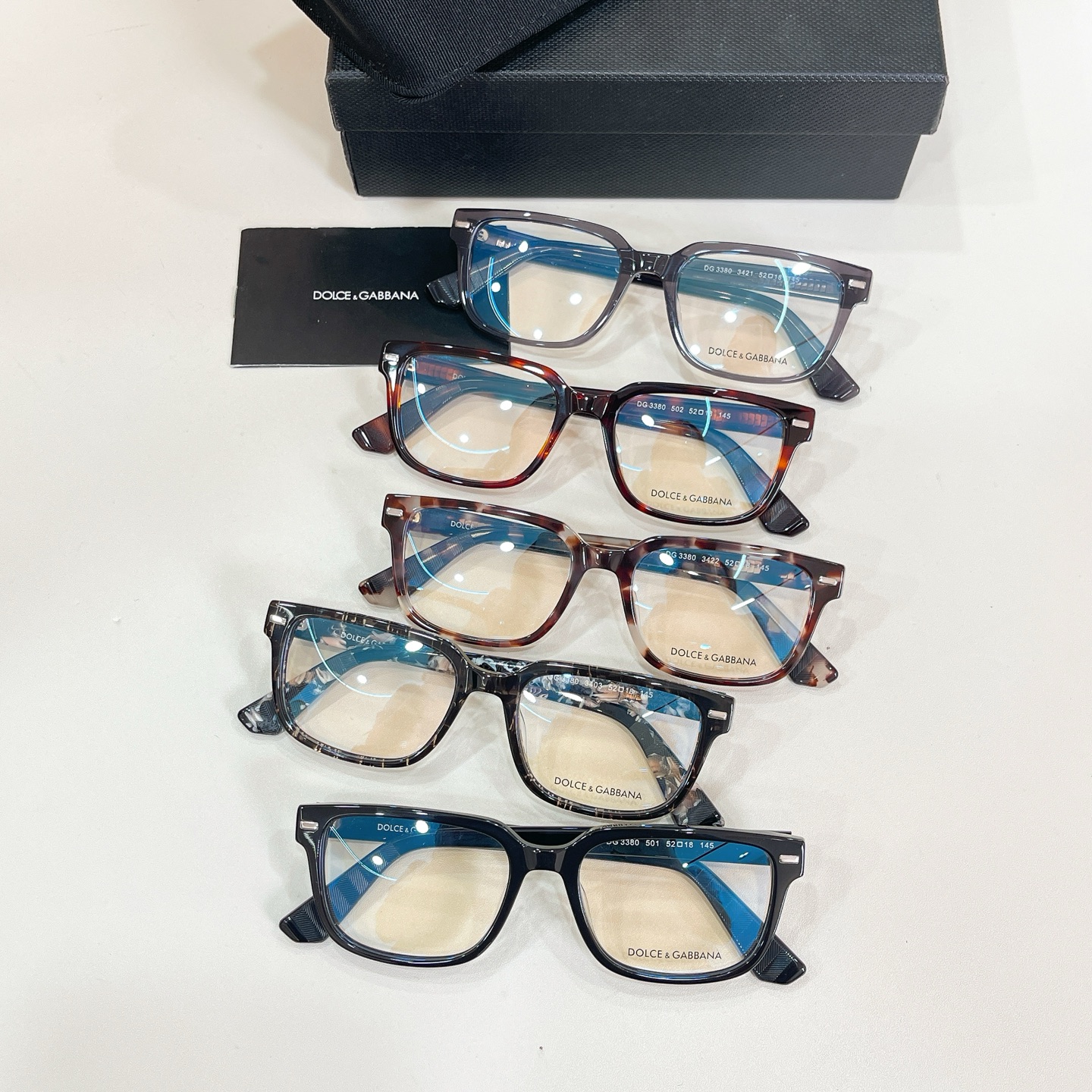 DOLCE & GABBAN*🌟🌟🌟MODEL：DG 3380🌟🌟🌟SIZE：52口18-145🌟🌟🌟