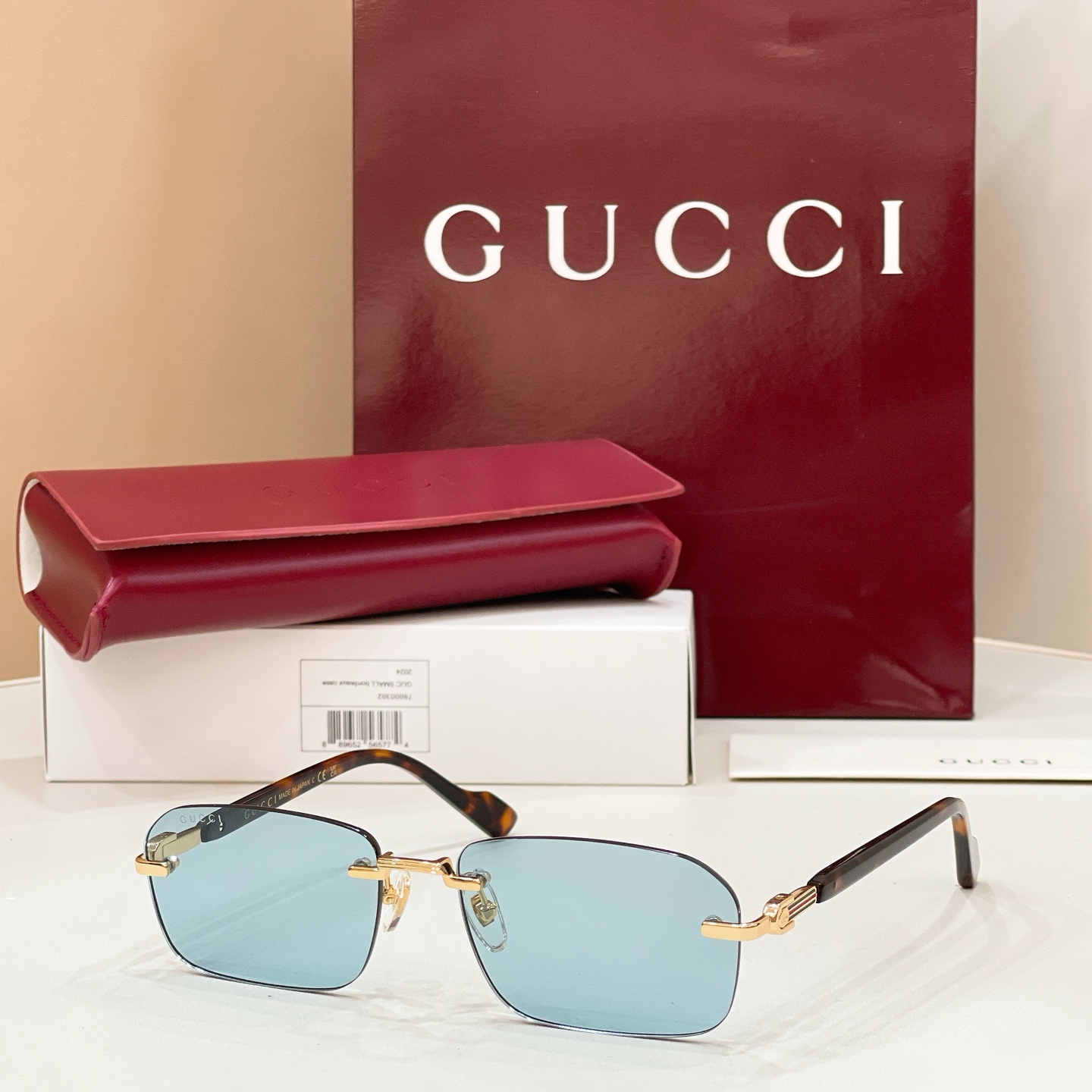 GUCC*✨✨MODEL：GG1221✨✨✨ SIZE：55口16-140✨✨ ✨