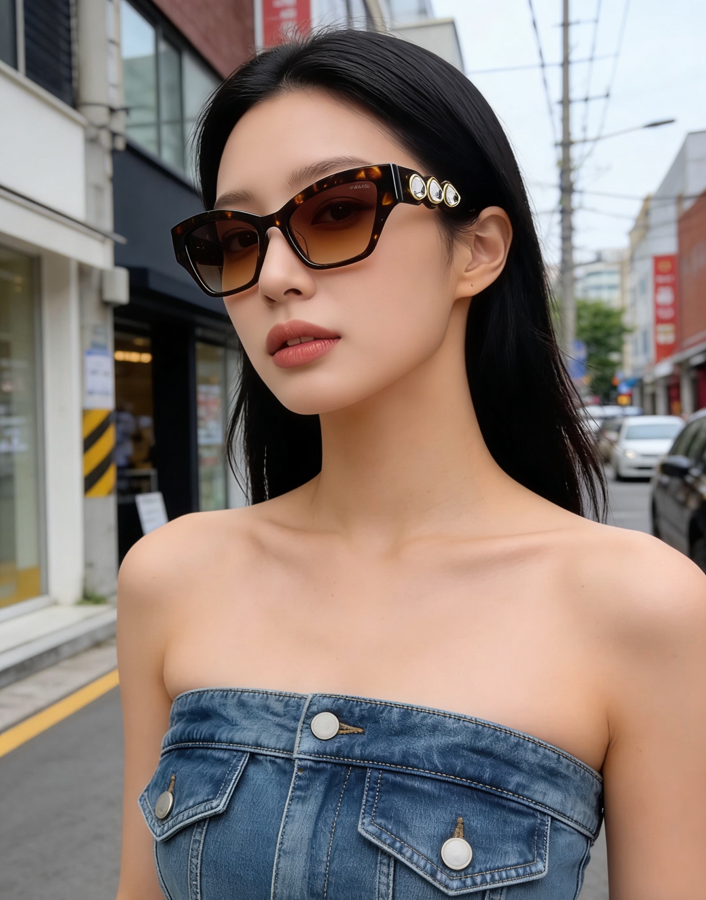 SWAROVSK*⭐️⭐️⭐️MODEL:SK6021⭐️⭐️⭐️SIZE:53口19-140⭐️⭐️⭐