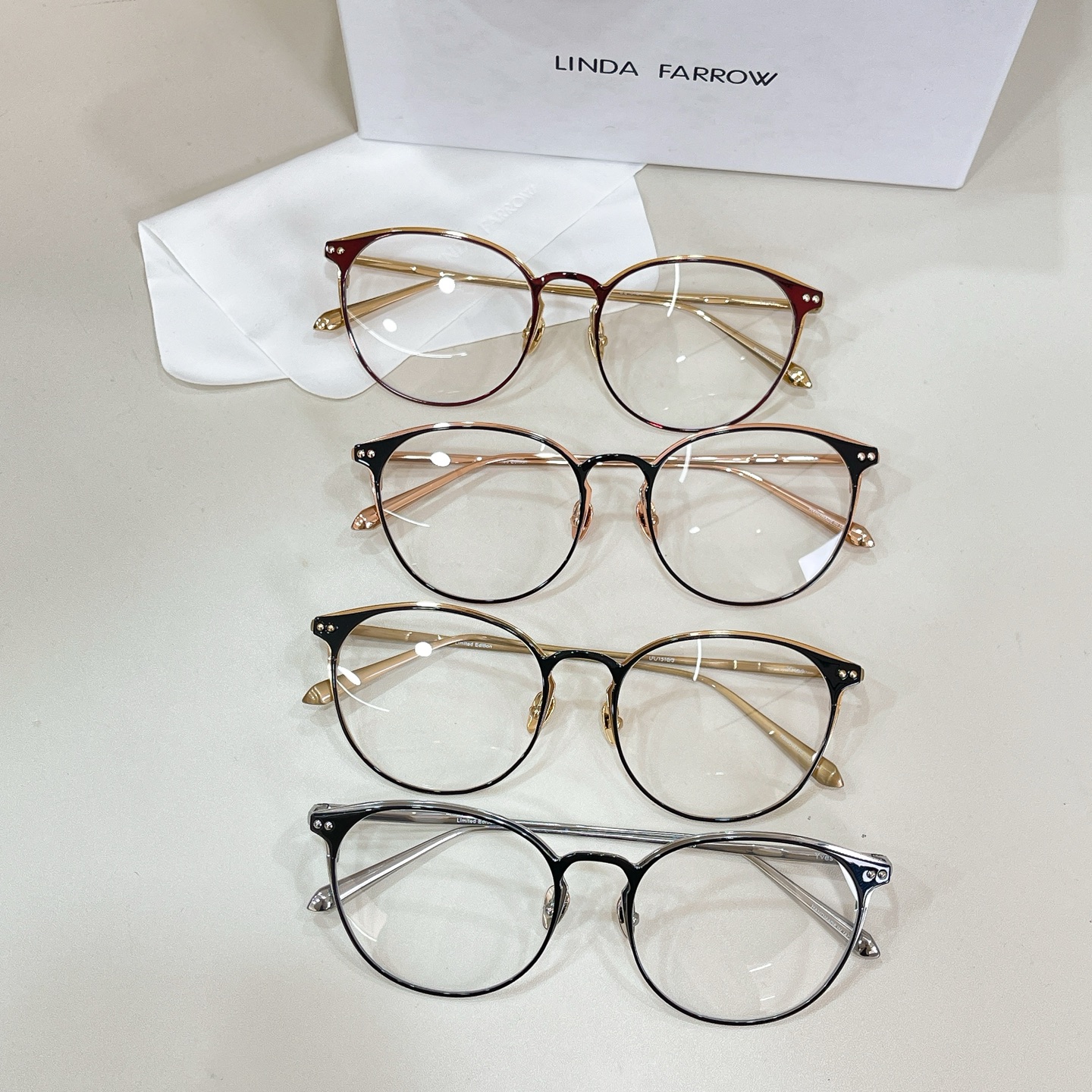 LINDA FARRO*🌟🌟🌟MODEL：LFL/1510🌟🌟🌟SIZE:54口18-145🌟🌟🌟钛～～