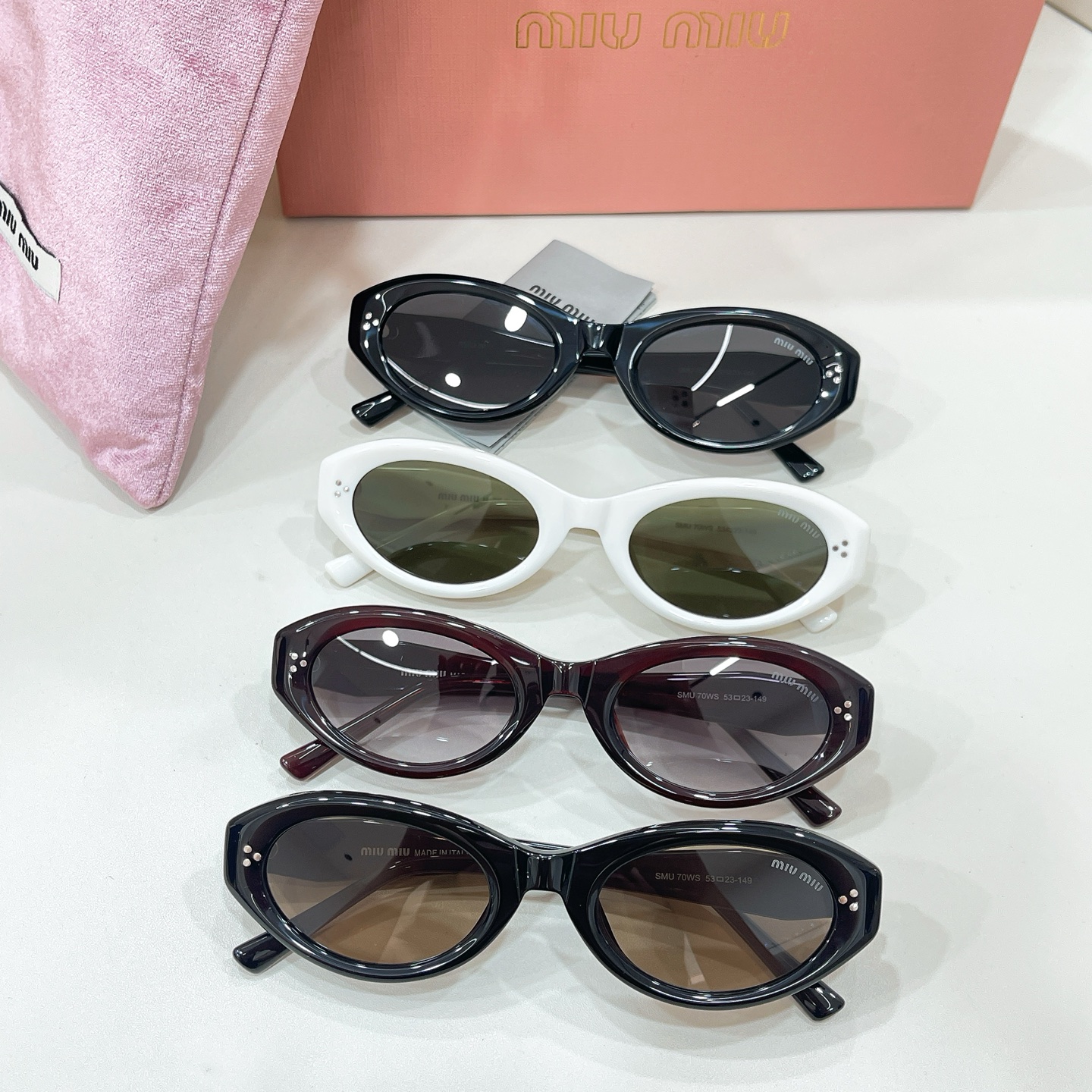 MIU M*🎀🎀🎀MODEL:SMU 70WS🎀🎀🎀SIZE：53口23-149🎀🎀🎀