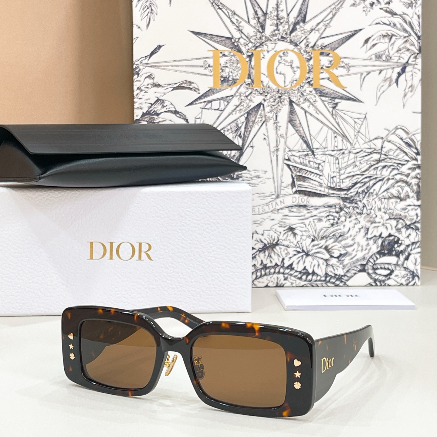 DIO*✨✨✨MODELO: Dior Lucky Charms S1F✨✨✨TALLA: 52口21-145🉐155