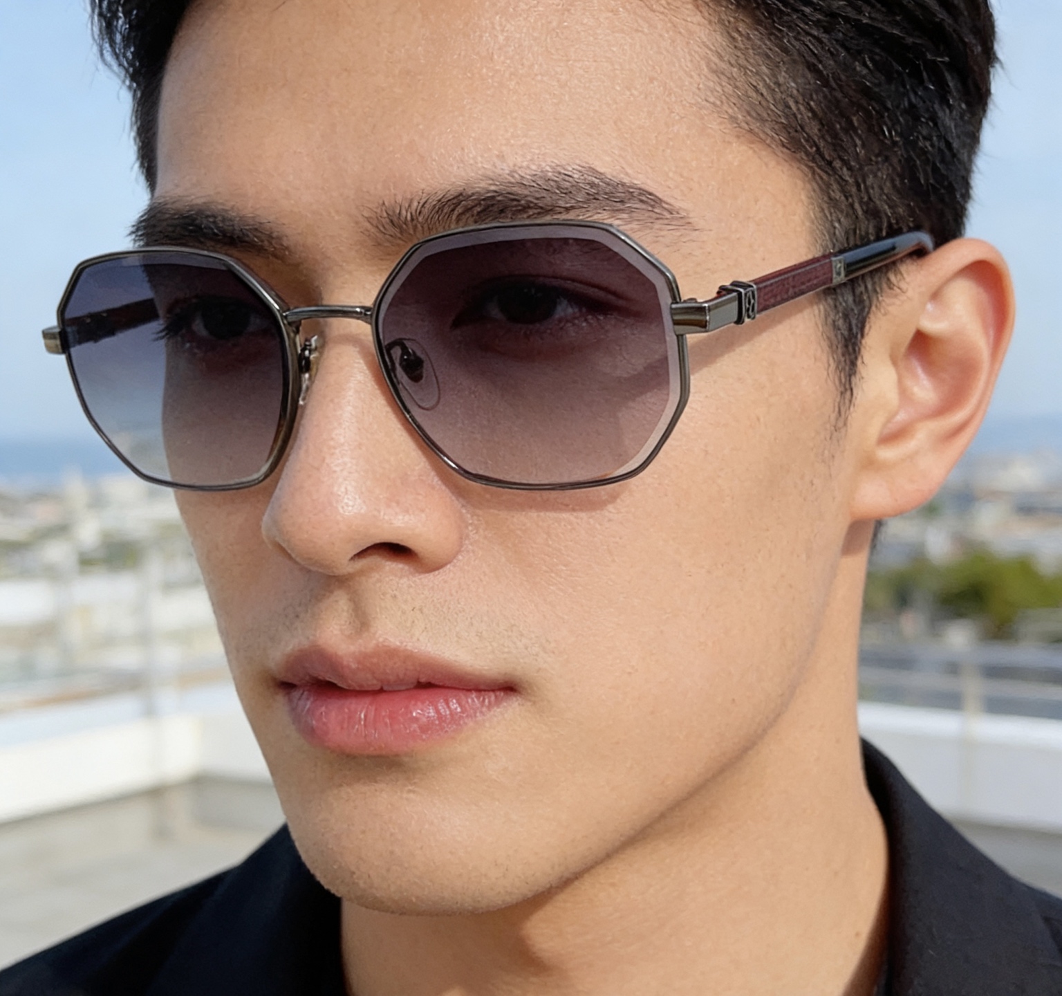 Cartier Octagonal Sunglasses