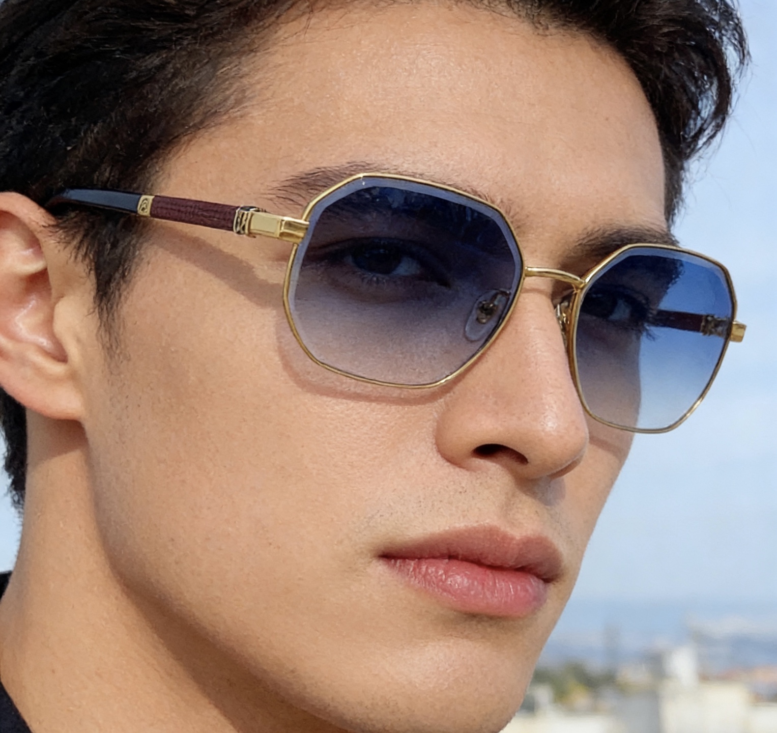 Cartier Octagonal Sunglasses