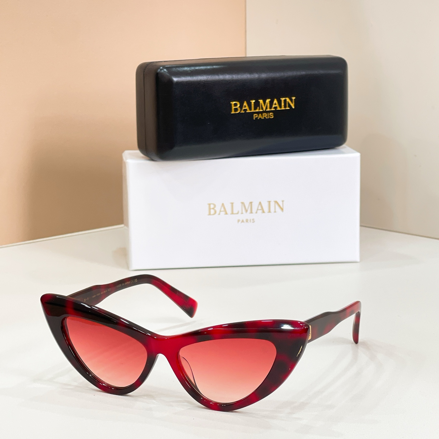 BALMAIN 巴尔曼🍁🍁🍁MODEL：Jolie-159A-42//BLK- GLD🍁🍁🍁SIZE：5