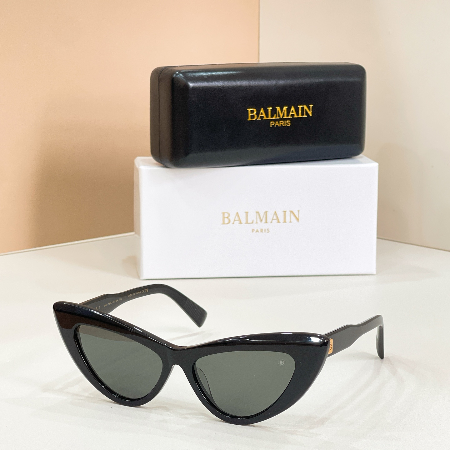 BALMAIN 巴尔曼🍁🍁🍁MODEL：Jolie-159A-42//BLK- GLD🍁🍁🍁SIZE：5