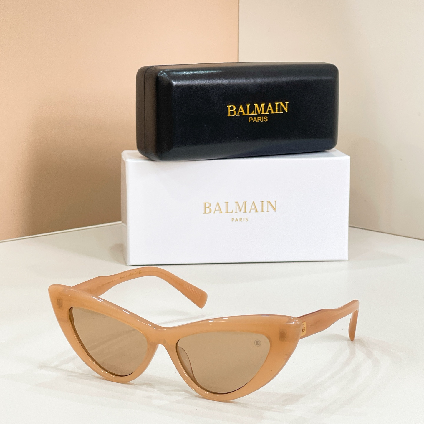 BALMAIN 巴尔曼🍁🍁🍁MODEL：Jolie-159A-42//BLK- GLD🍁🍁🍁SIZE：5