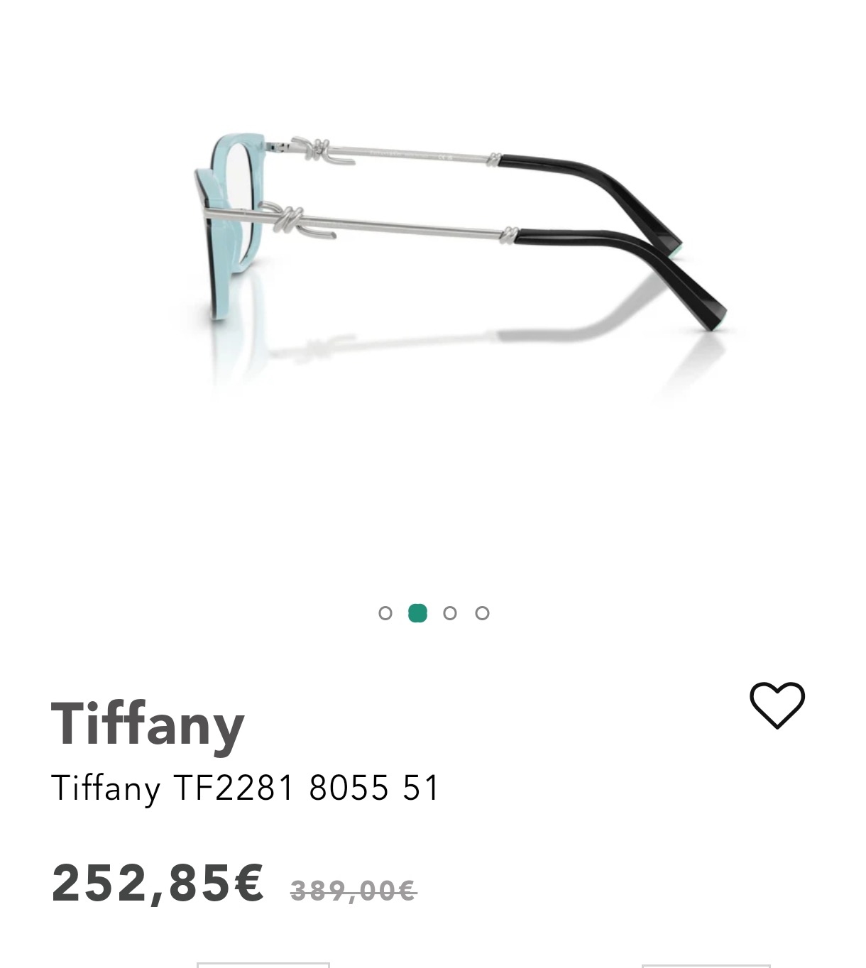 TIFFANY&Co.✨✨✨MODEL：TF2281✨✨✨ SIZE：55口17-145✨✨✨