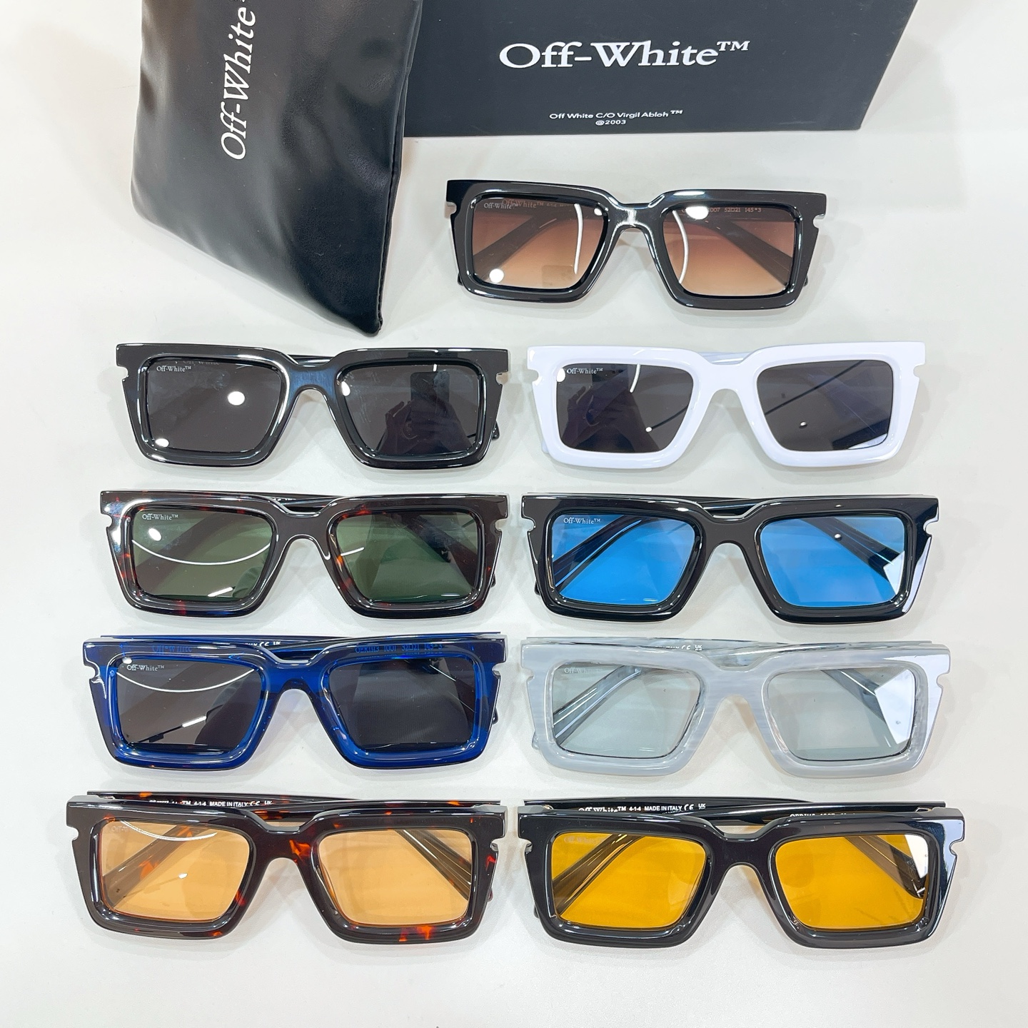 OFF WHITE🍂🍂🍂MODEL:OERI113🍂🍂🍂SIZE:52口21-145🍂🍂🍂