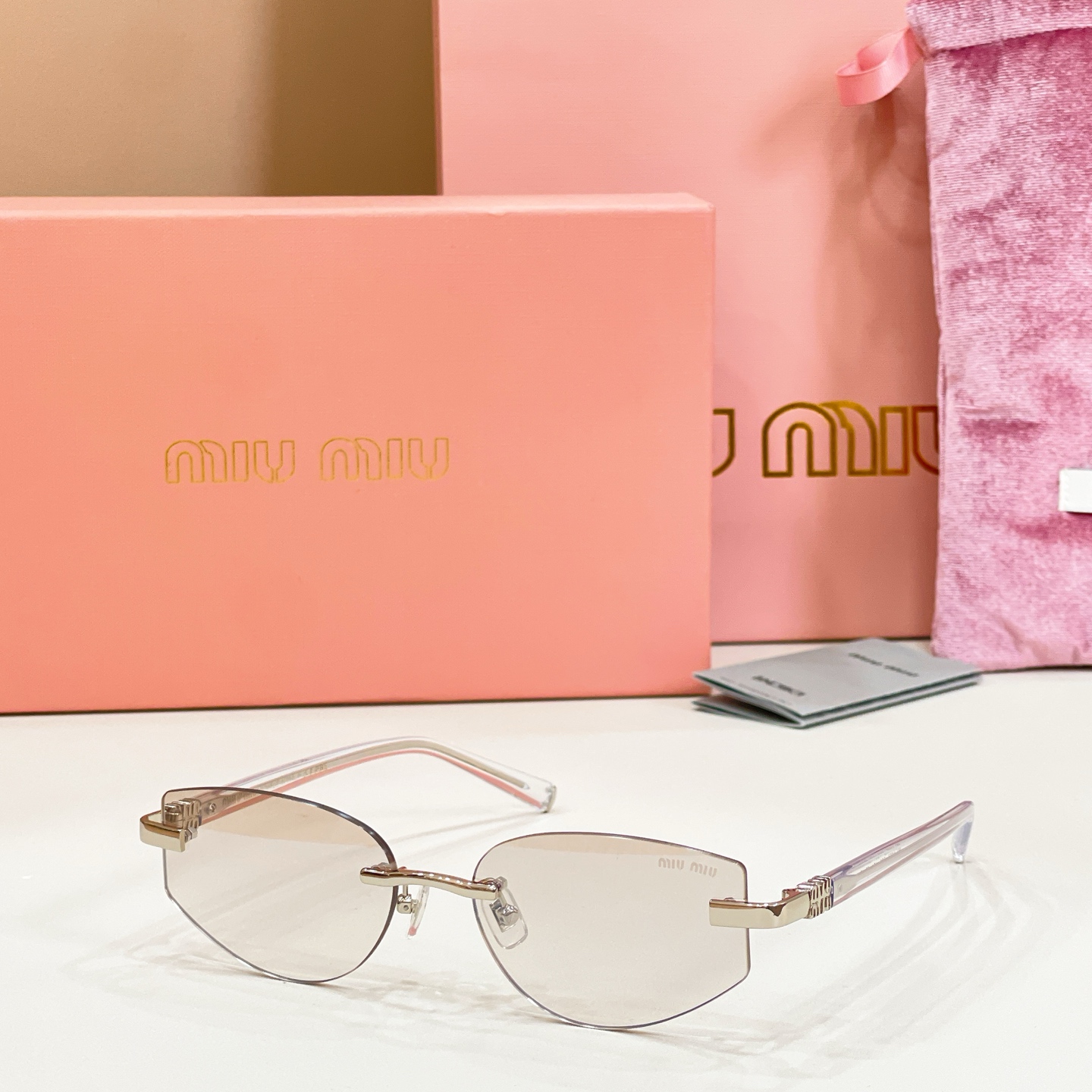 MIU MI*🎀🎀🎀 MODEL: MU A1952🎀🎀🎀SIZE：57口17-145🎀🎀🎀
