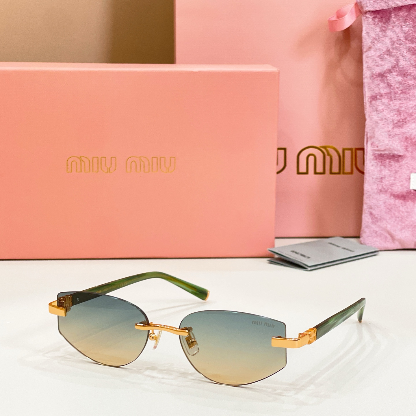 MIU MI*🎀🎀🎀 MODEL: MU A1952🎀🎀🎀SIZE：57口17-145🎀🎀🎀