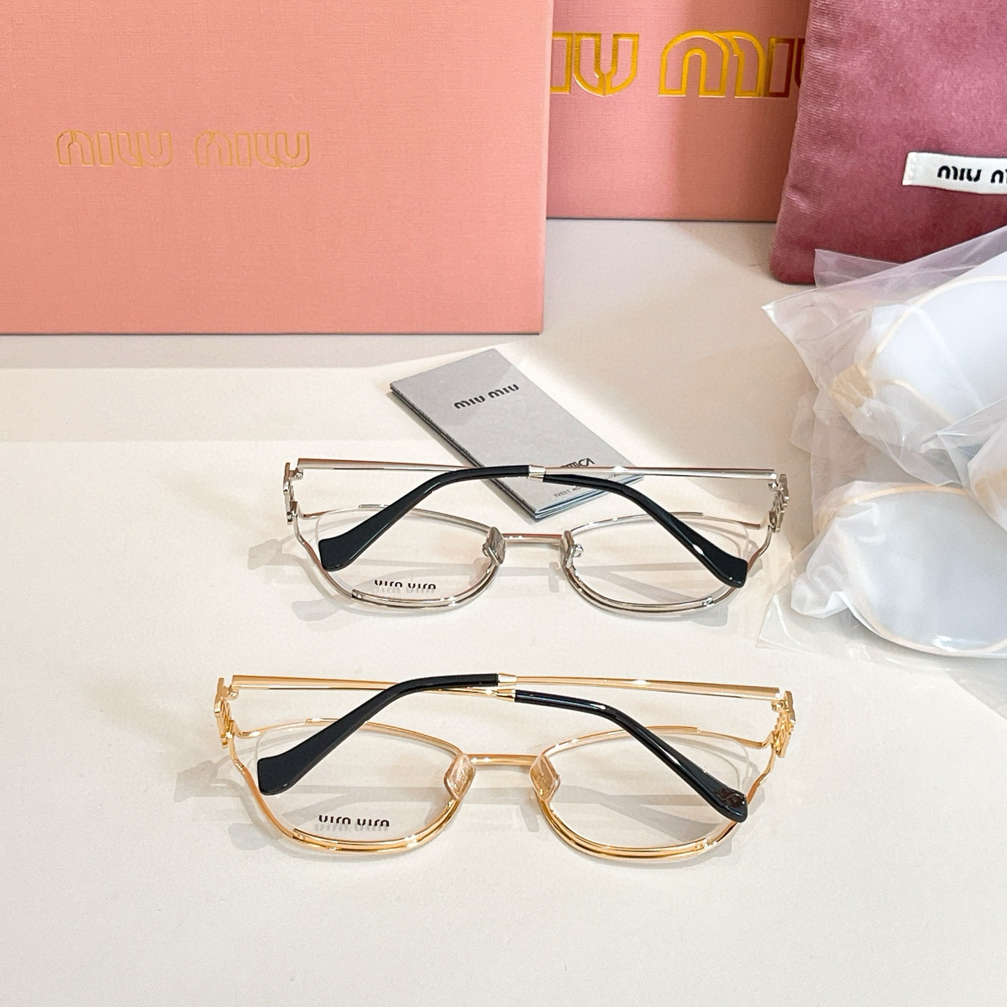 MIU M*🎀🎀🎀MODEL: VMU 53UV🎀🎀🎀SIZE：55口19-140🎀🎀🎀高版本~~