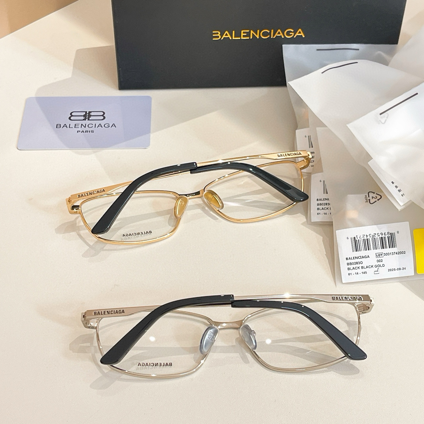 BALENCIAG*巴黎*世家⚜️⚜️⚜️MODEL：BB0283O⚜️⚜️⚜️SIZE：61口14-1