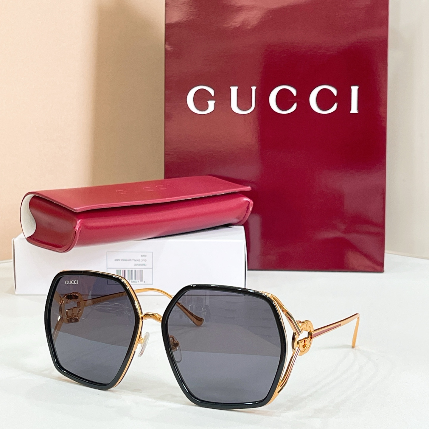 GUCC*🐝🐝🐝MODEL：GG1621🐝🐝🐝SIZE：63口17-132🐝🐝