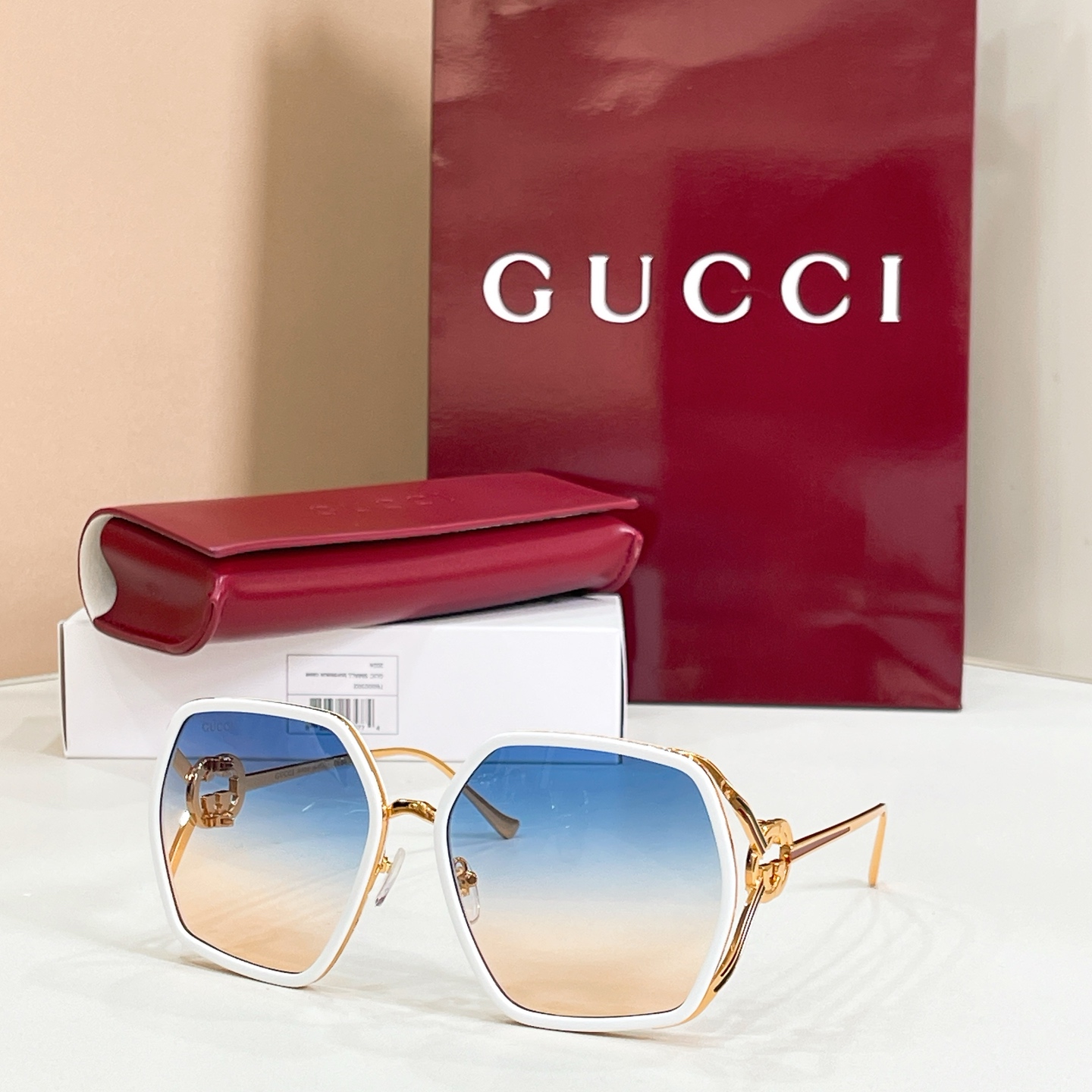 GUCC*🐝🐝🐝MODEL：GG1621🐝🐝🐝SIZE：63口17-132🐝🐝