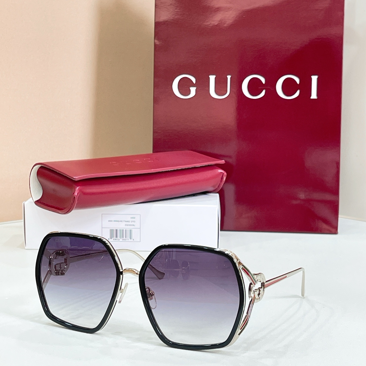 GUCC*🐝🐝🐝MODEL：GG1621🐝🐝🐝SIZE：63口17-132🐝🐝