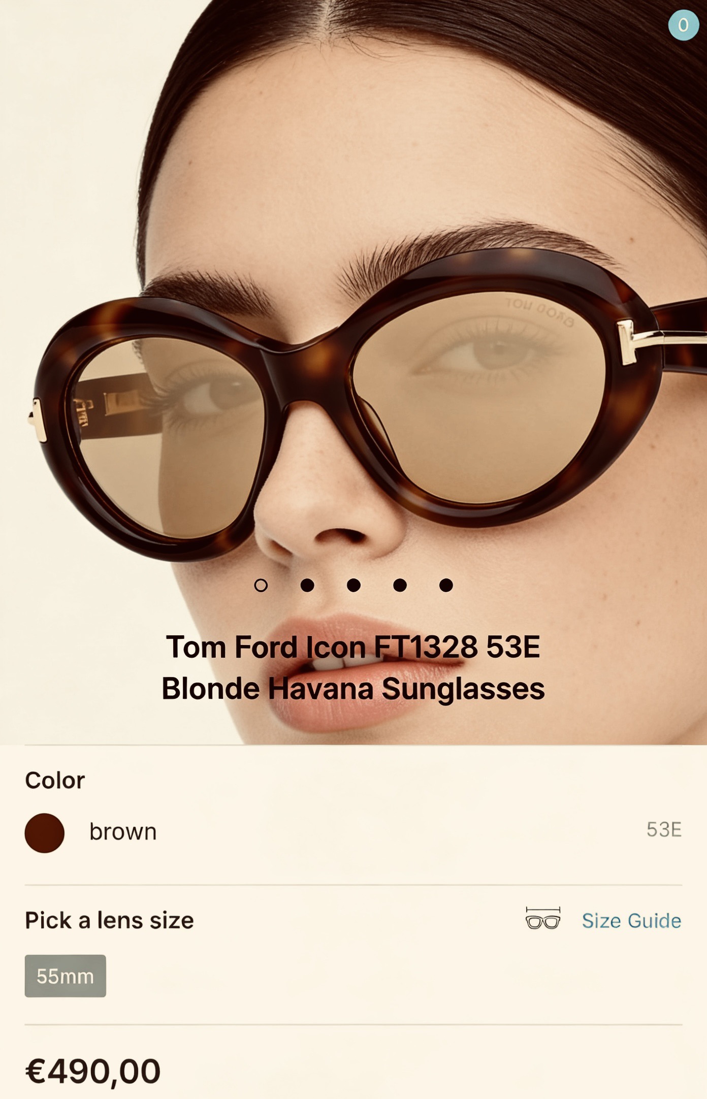 TOM FOR*💫💫💫MODEL：FT 1328💫💫💫SIZE：55口18-140💫💫💫ICON系列～～