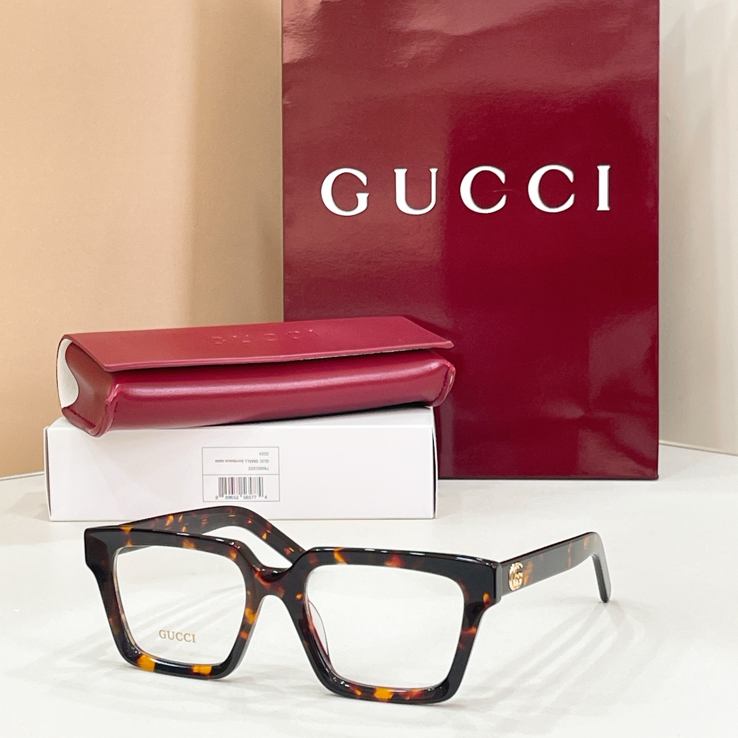 GUCC*🐝🐝🐝MODEL：GG1725O🐝🐝🐝SIZE：52口20-145🐝🐝