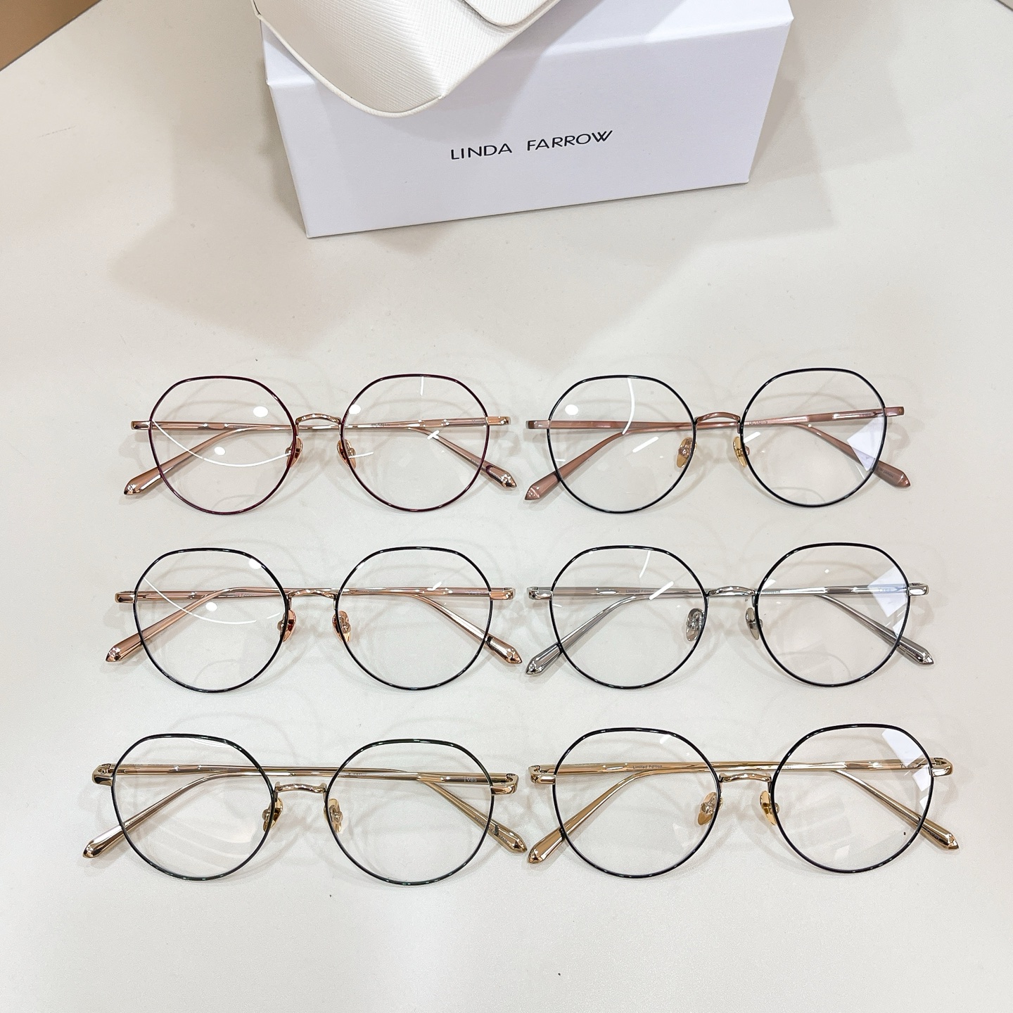 LINDA FARRO*🌟🌟🌟MODEL：LFL/1521🌟🌟🌟SIZE:54口17-145🌟🌟🌟钛～～