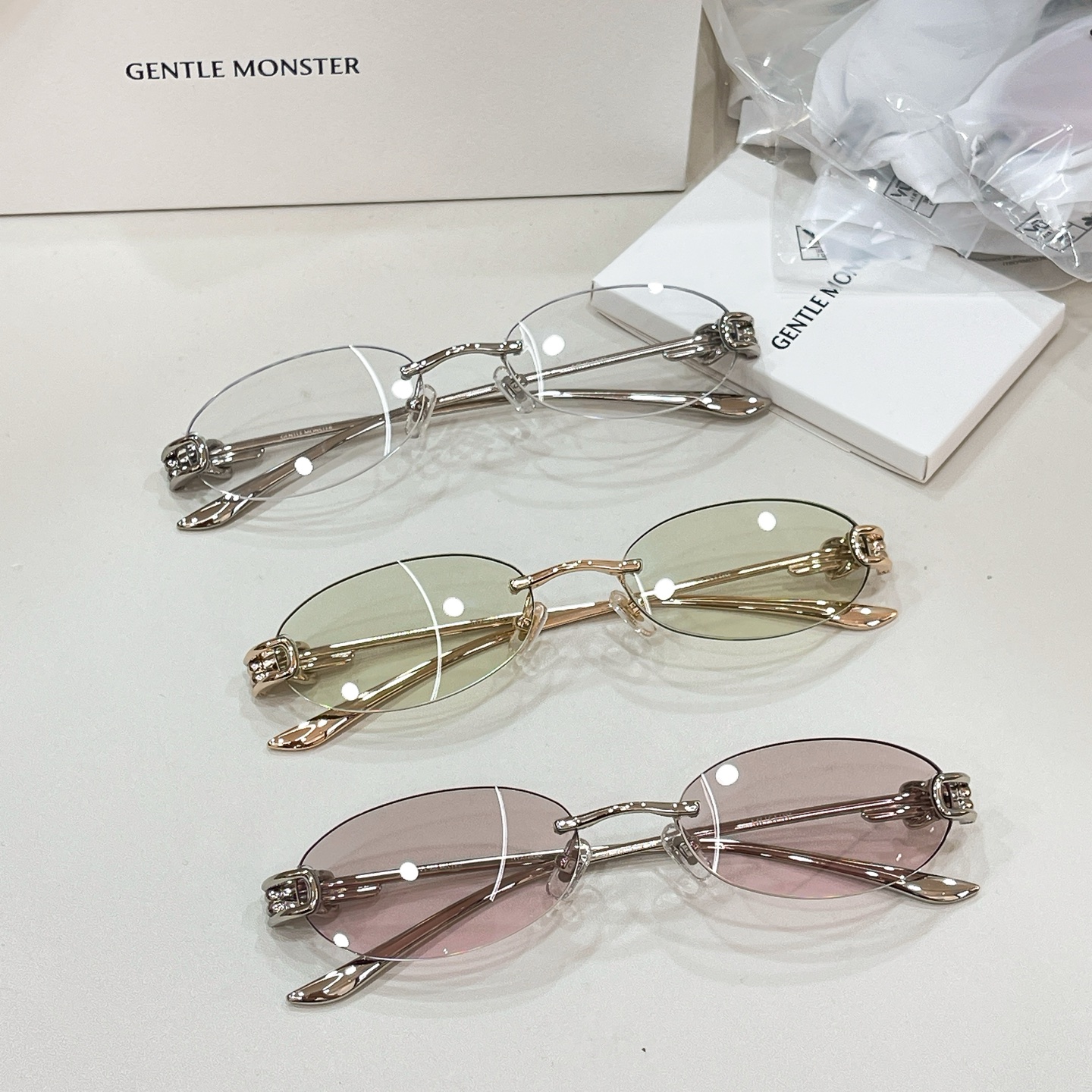 GENTLE MONSTE*🐼🐼🐼MODEL：MUSUBI🐼🐼🐼SIZE：55口19-140🐼🐼🐼高版本