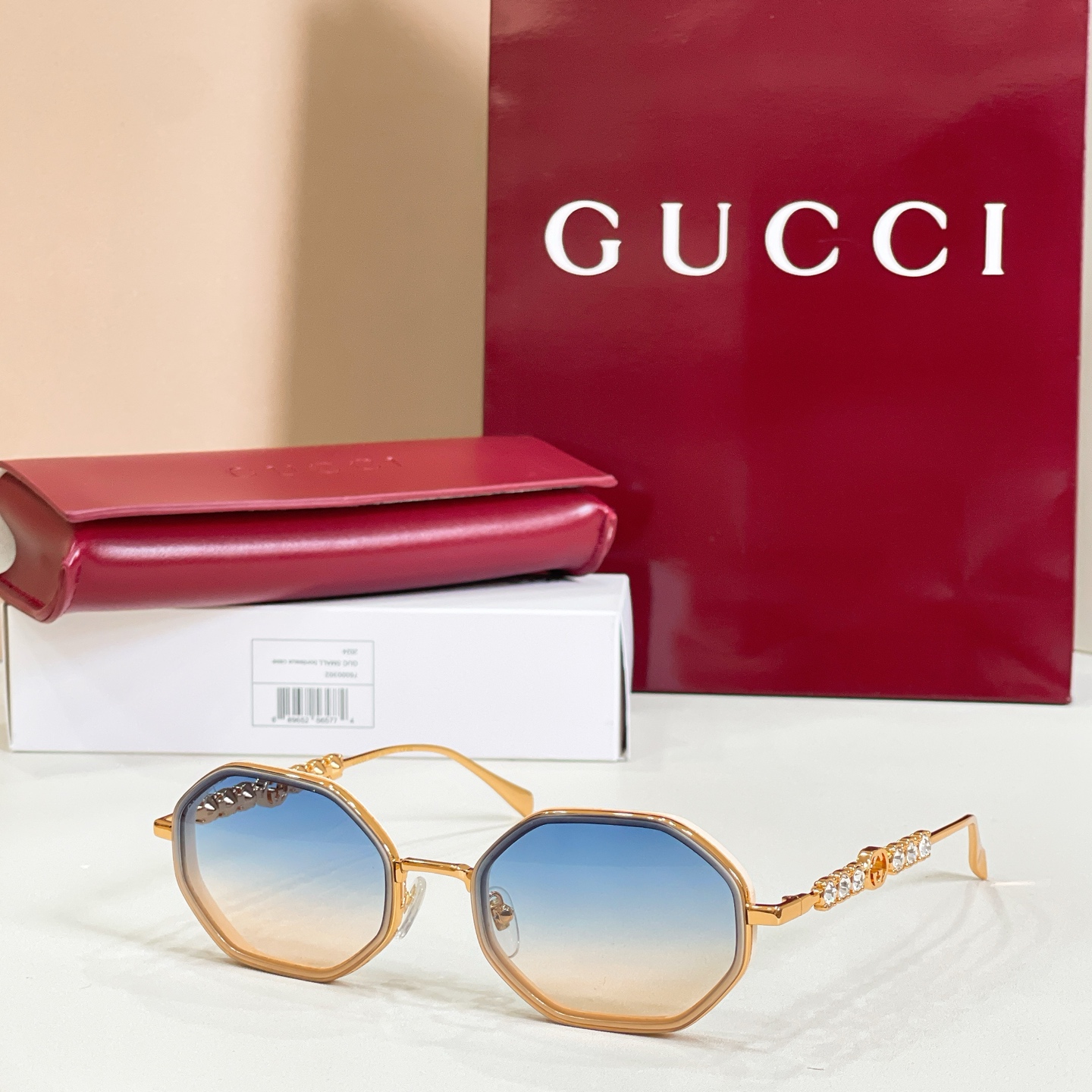 GUCC*🐝🐝🐝MODEL：GG1662 🐝🐝🐝SIZE：58口18-147🐝🐝