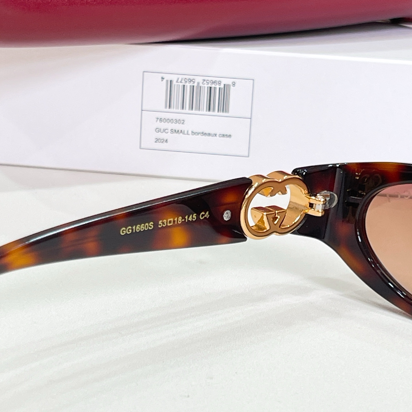 GUCC*🐝🐝🐝MODEL：GG1660S 🐝🐝🐝SIZE：53口18-145🐝🐝