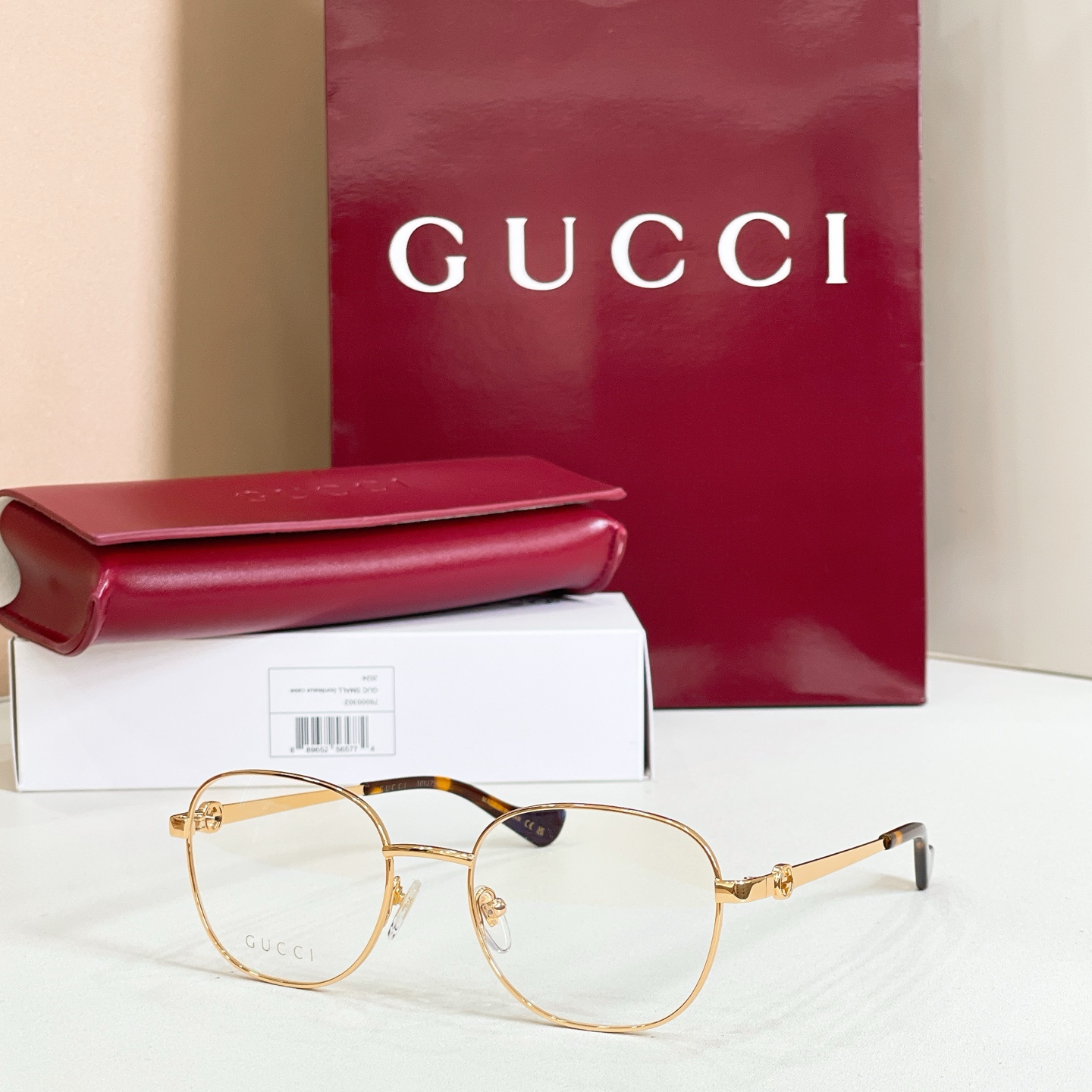 GUCC*🐝🐝🐝MODEL：GG1602O🐝🐝🐝SIZE：53口19-140🐝🐝