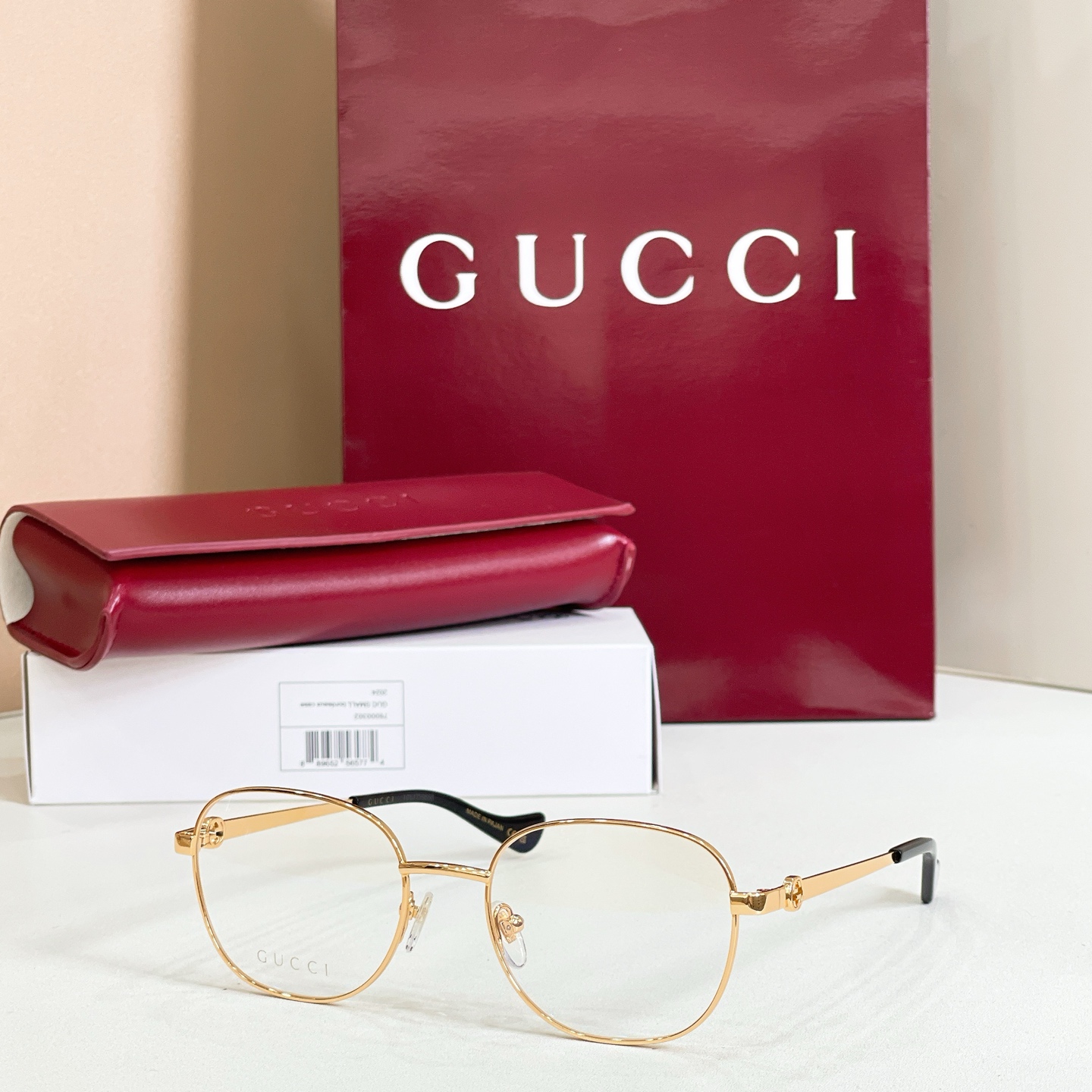 GUCC*🐝🐝🐝MODEL：GG1602O🐝🐝🐝SIZE：53口19-140🐝🐝