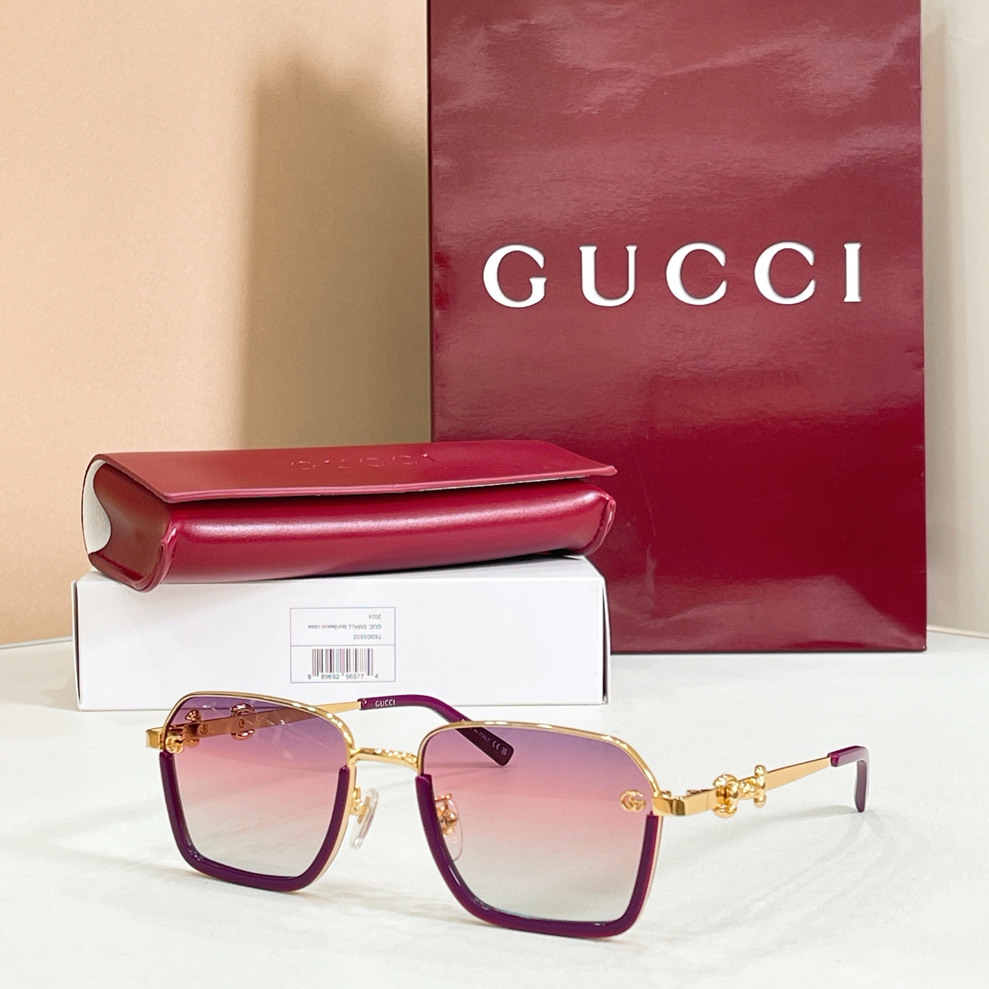 GUCC*🐝🐝🐝MODEL：GG2039SK 🐝🐝🐝SIZE：56口19-145🐝🐝