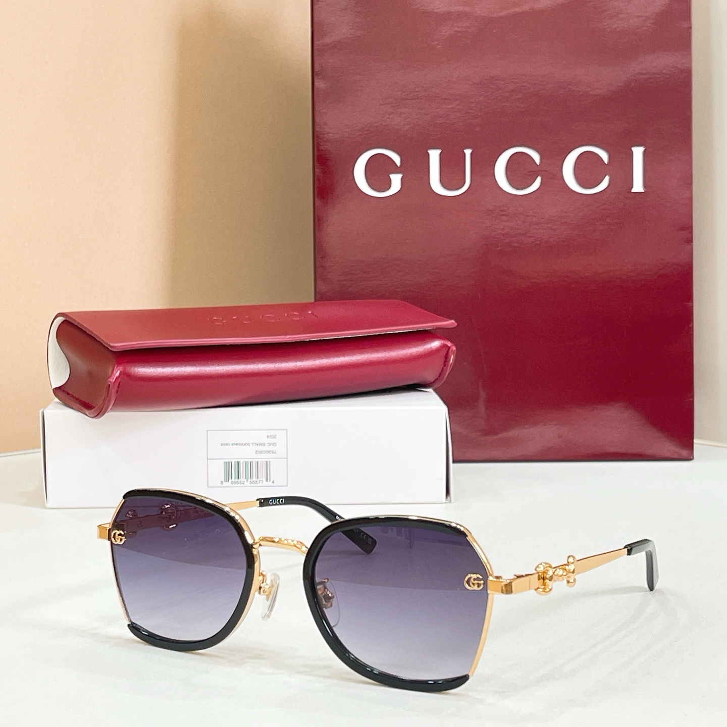 GUCC*🐝🐝🐝MODEL：GG2040SK 🐝🐝🐝SIZE：55口22-145🐝🐝
