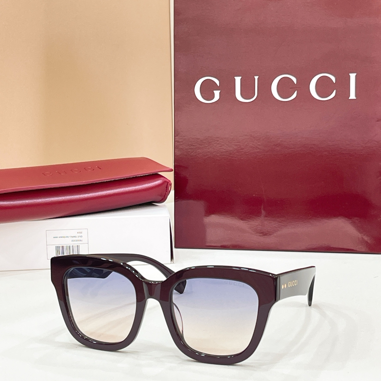 GUCC*🐝🐝🐝MODEL：GG1557S 🐝🐝🐝SIZE：54口22-145🐝🐝
