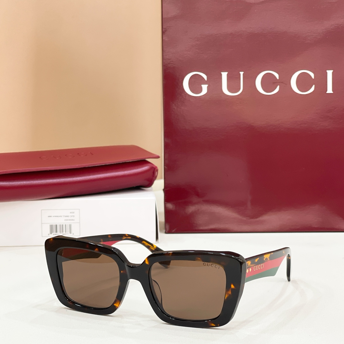 GUCC*🐝🐝🐝MODEL：GG1558S 🐝🐝🐝SIZE：54口21-145🐝🐝