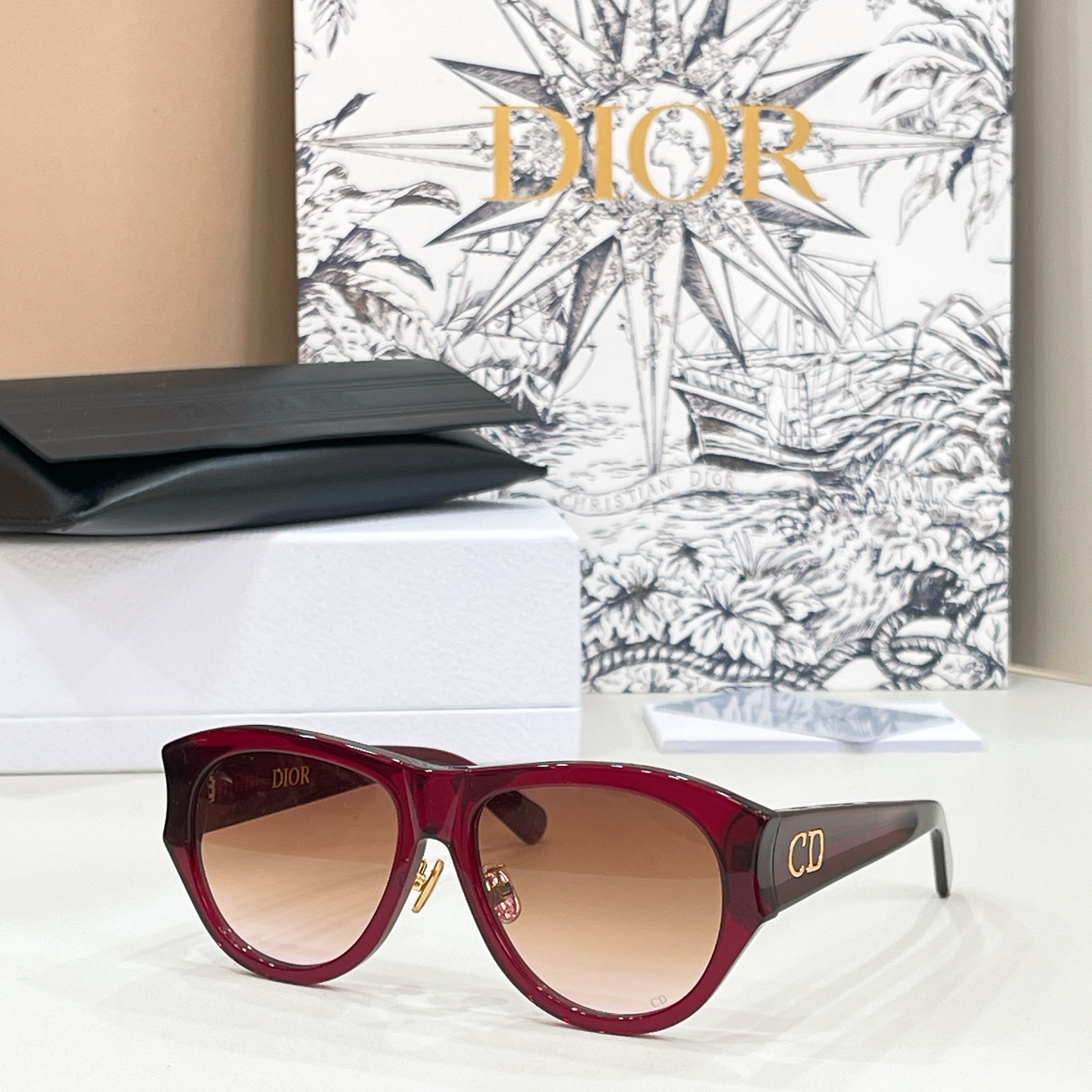 DIO*🌟🌟🌟MODEL：Dior Glow A1F🌟🌟🌟SIZE：57口16-145🌟🌟🌟