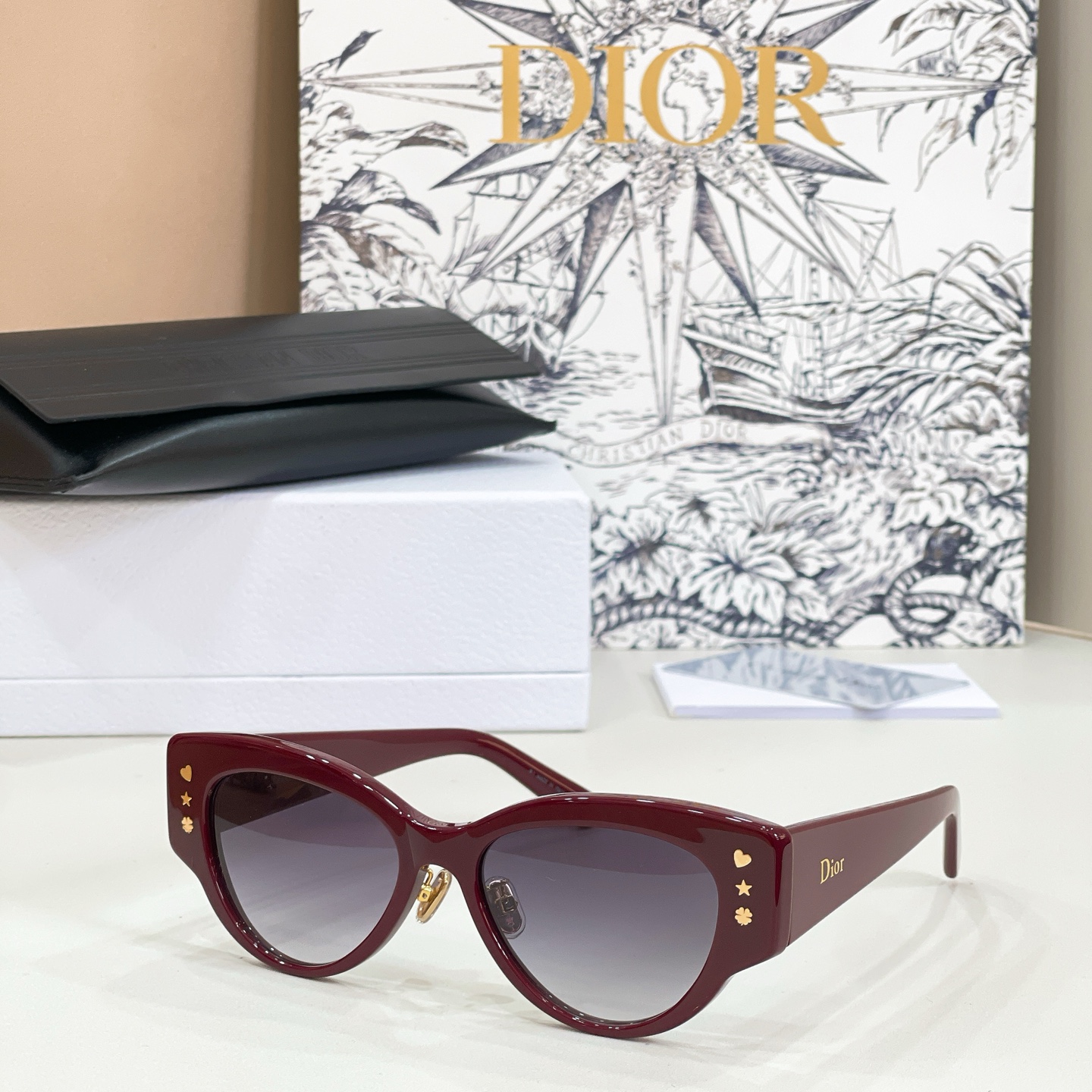 DIO*🌟🌟🌟MODEL：Dior LuckyCharms B1F🌟🌟🌟SIZE：53口17-145🌟🌟