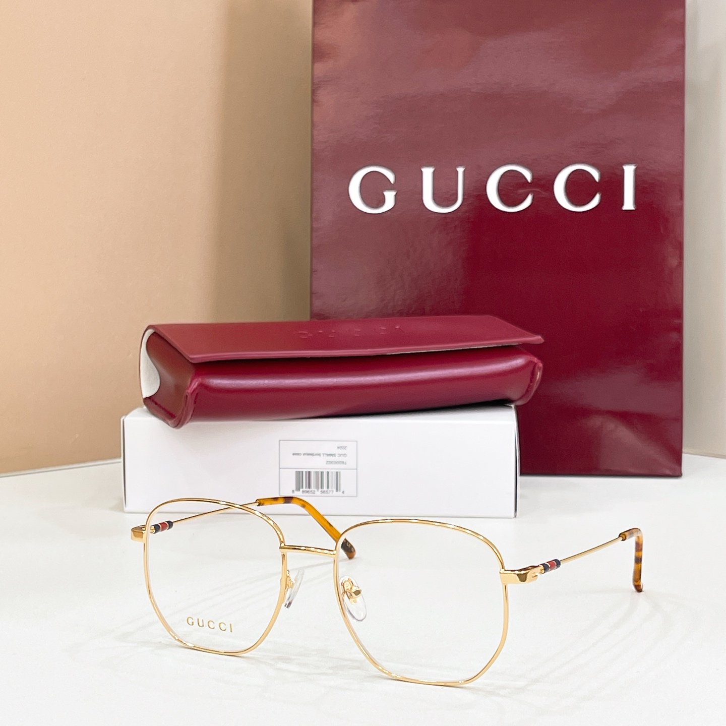 GUCC*🐝🐝🐝MODEL：GG2140O🐝🐝🐝SIZE：53口20-145🐝🐝