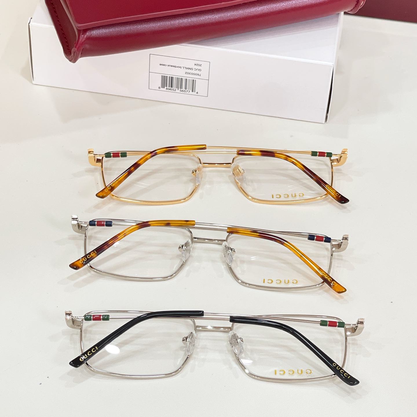 GUCC*🐝🐝🐝MODEL：GG2098O🐝🐝🐝SIZE：55口18-145🐝🐝