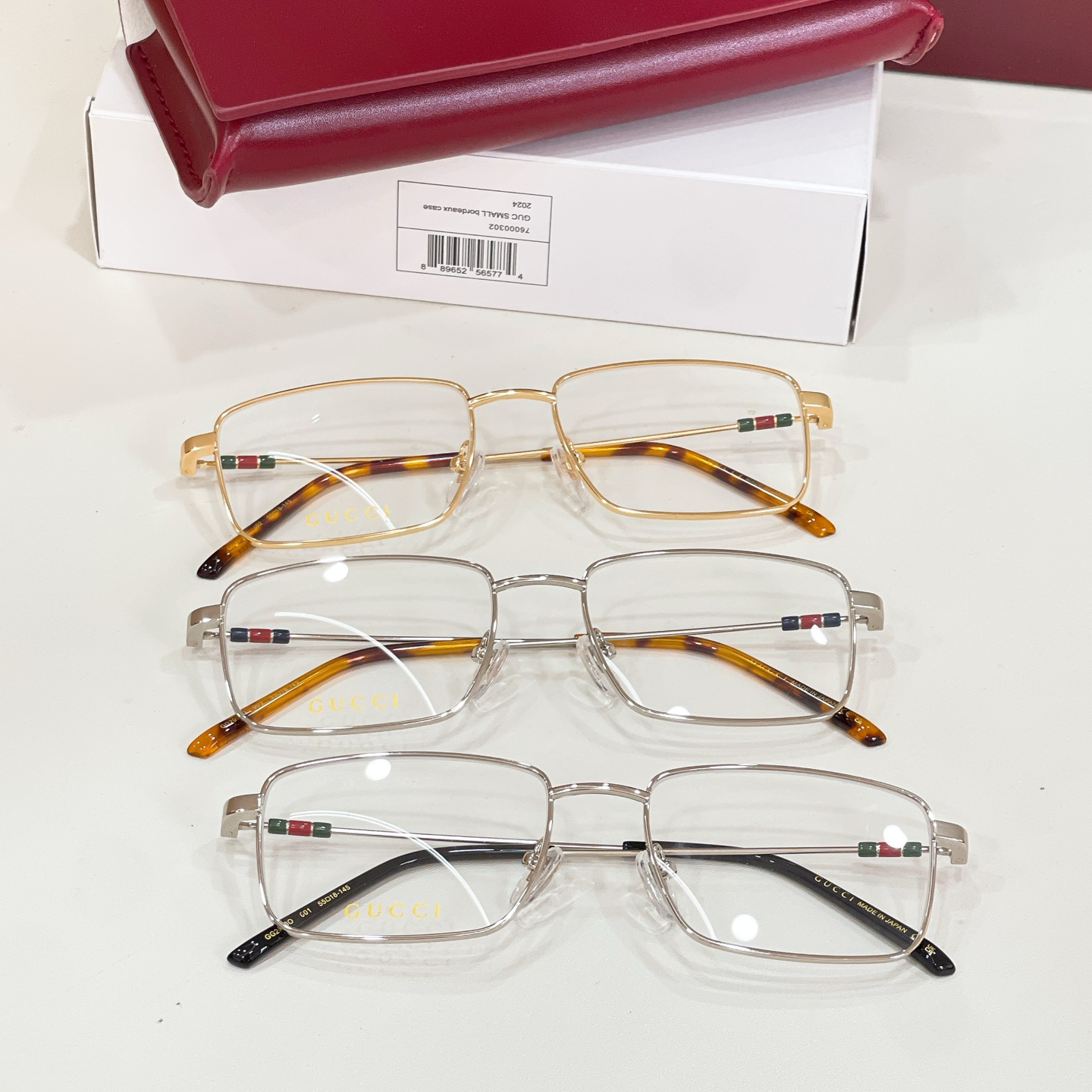 GUCC*🐝🐝🐝MODEL：GG2098O🐝🐝🐝SIZE：55口18-145🐝🐝