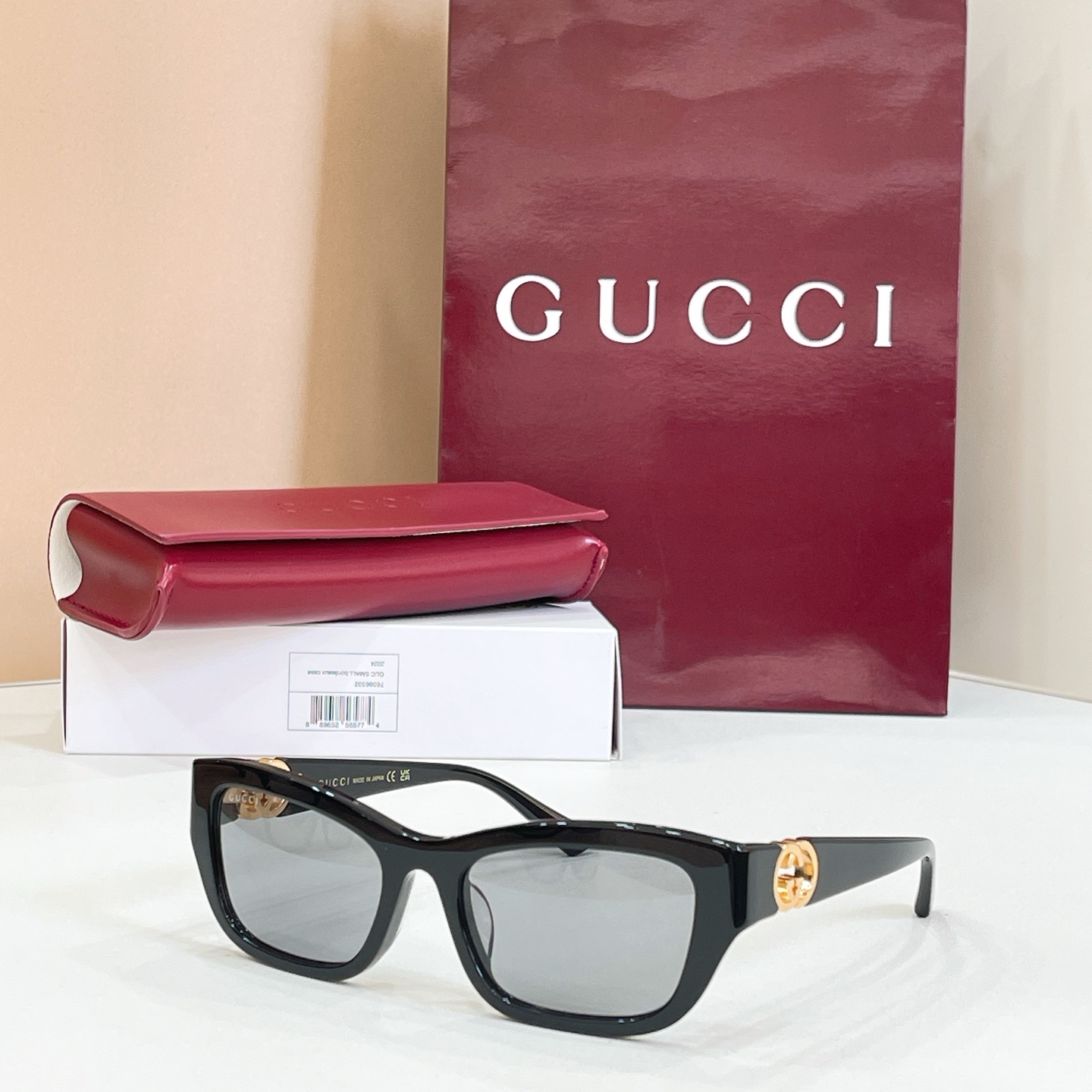 GUCC*🐝🐝🐝MODEL：GG2125O🐝🐝🐝SIZE：52口18-135🐝🐝