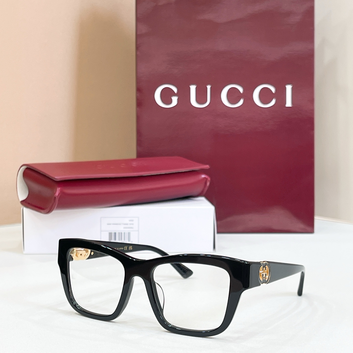 GUCC*🐝🐝🐝MODEL：GG2124O🐝🐝🐝SIZE：52口18-135🐝🐝