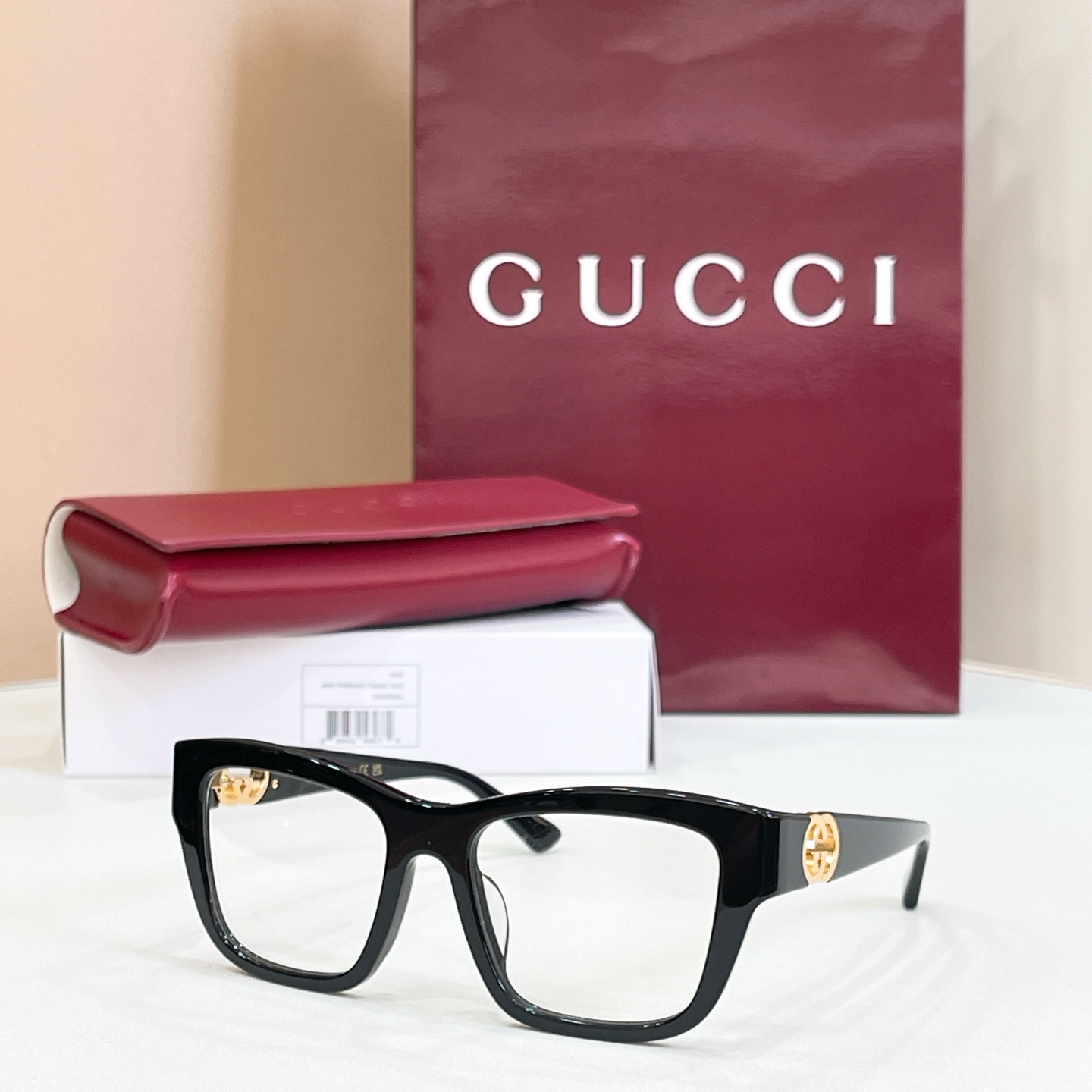 GUCC*🐝🐝🐝MODEL：GG2124O🐝🐝🐝SIZE：52口18-135🐝🐝