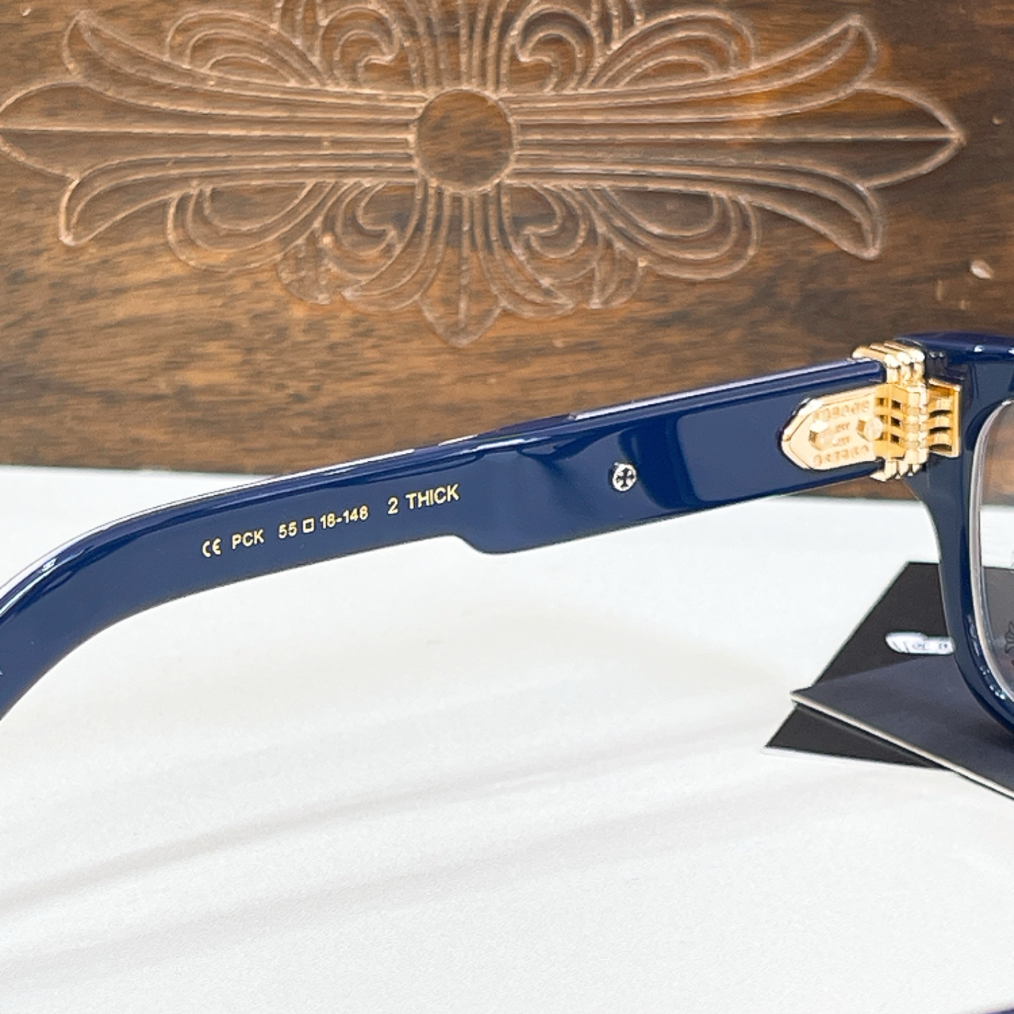 CHROME HEART*⚜️⚜️⚜️MODEL：THICK⚜️⚜️⚜️SIZE：55口18-143⚜️