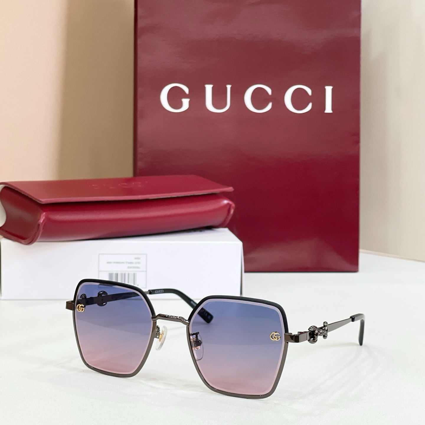 GUCCI GG2038SK Lunettes de soleil en métal