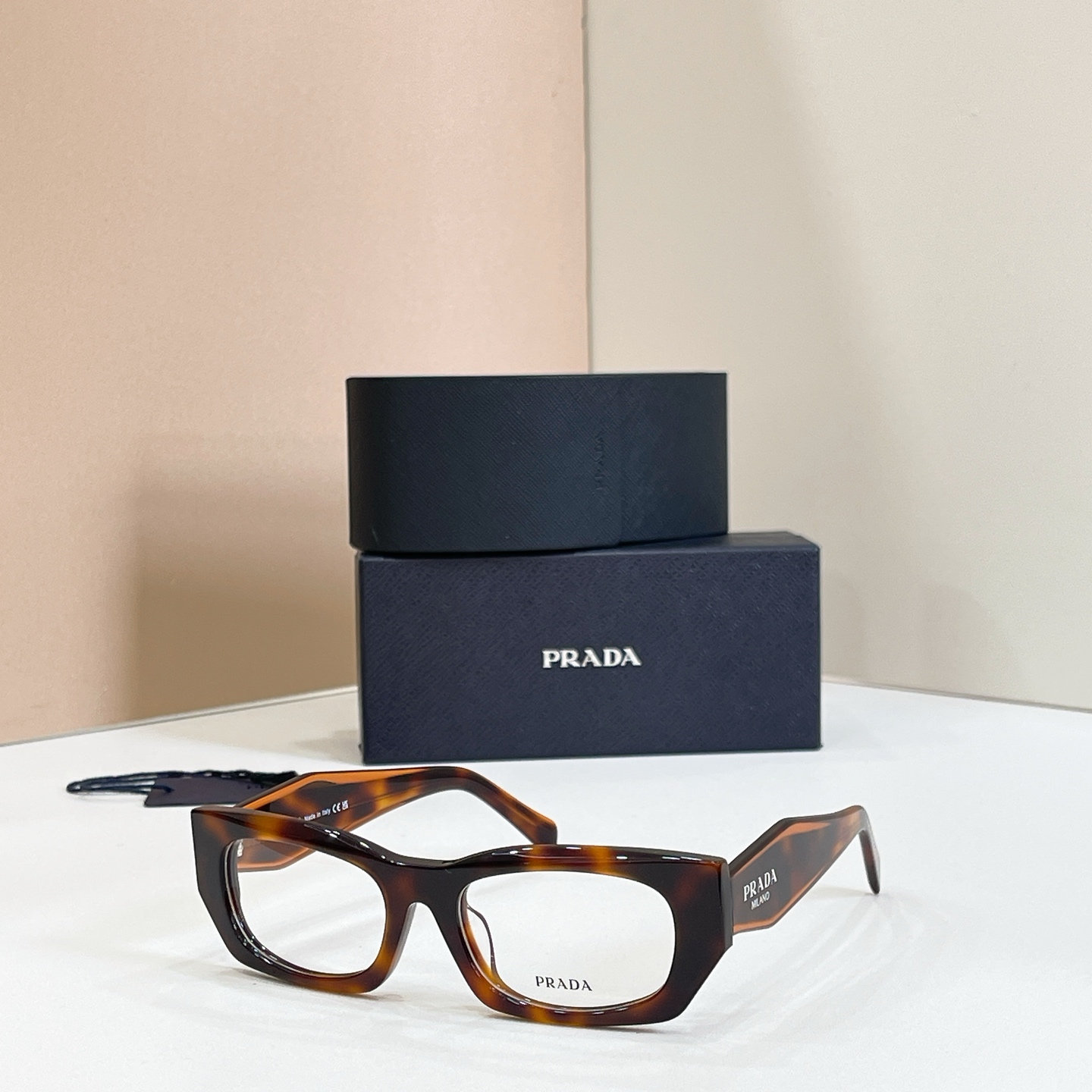PRADA Optical Glasses Acetate Rectangular